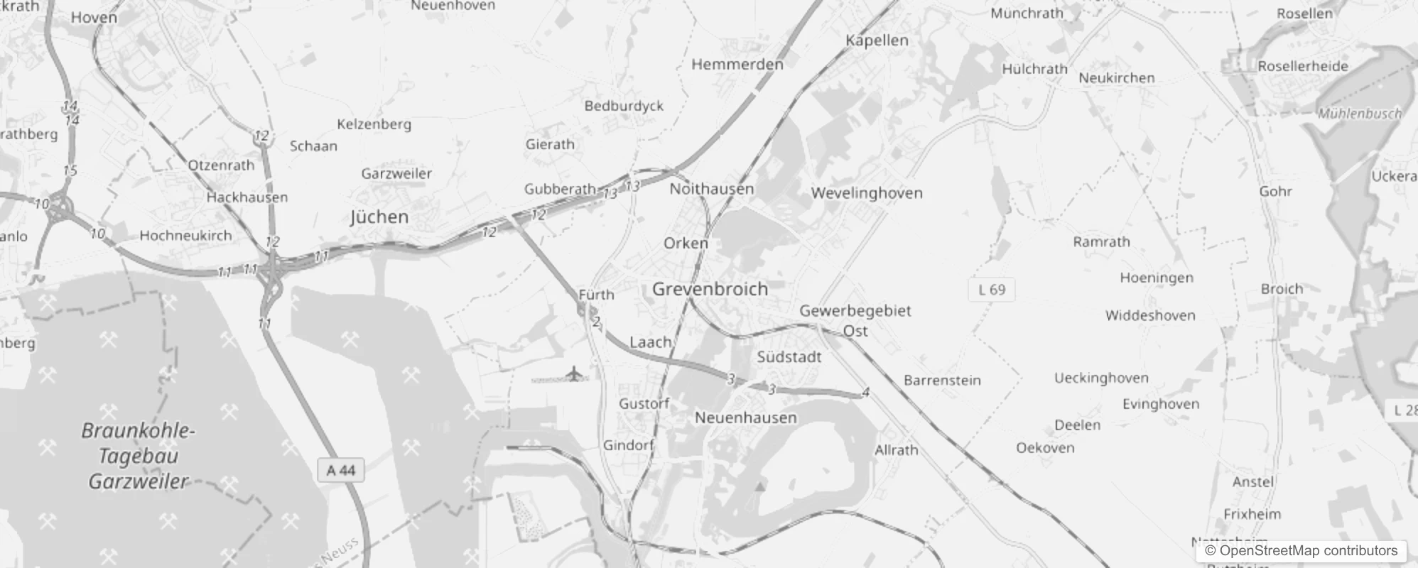 Bild von Stadtteile in Grevenbroich