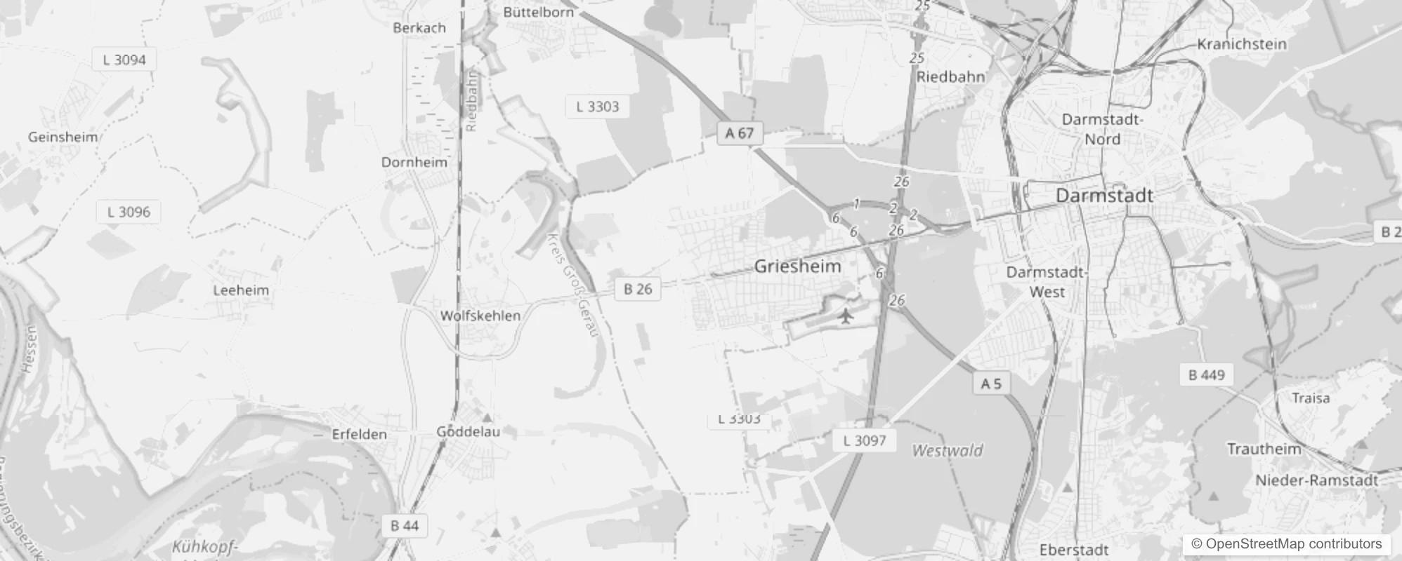 Bild von Stadtteile in Griesheim