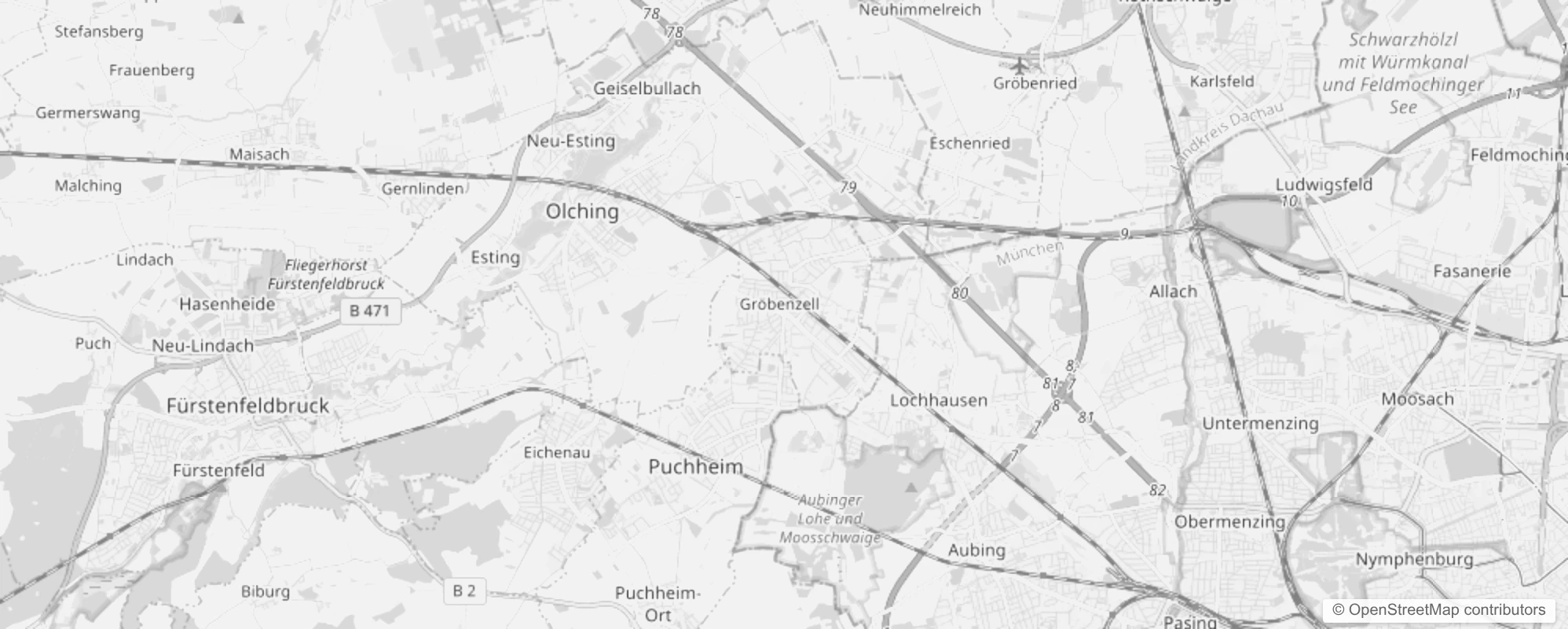 Bild von Stadtteile in Gröbenzell