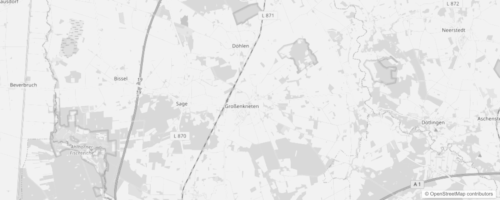 Bild von Stadtteile in Großenkneten