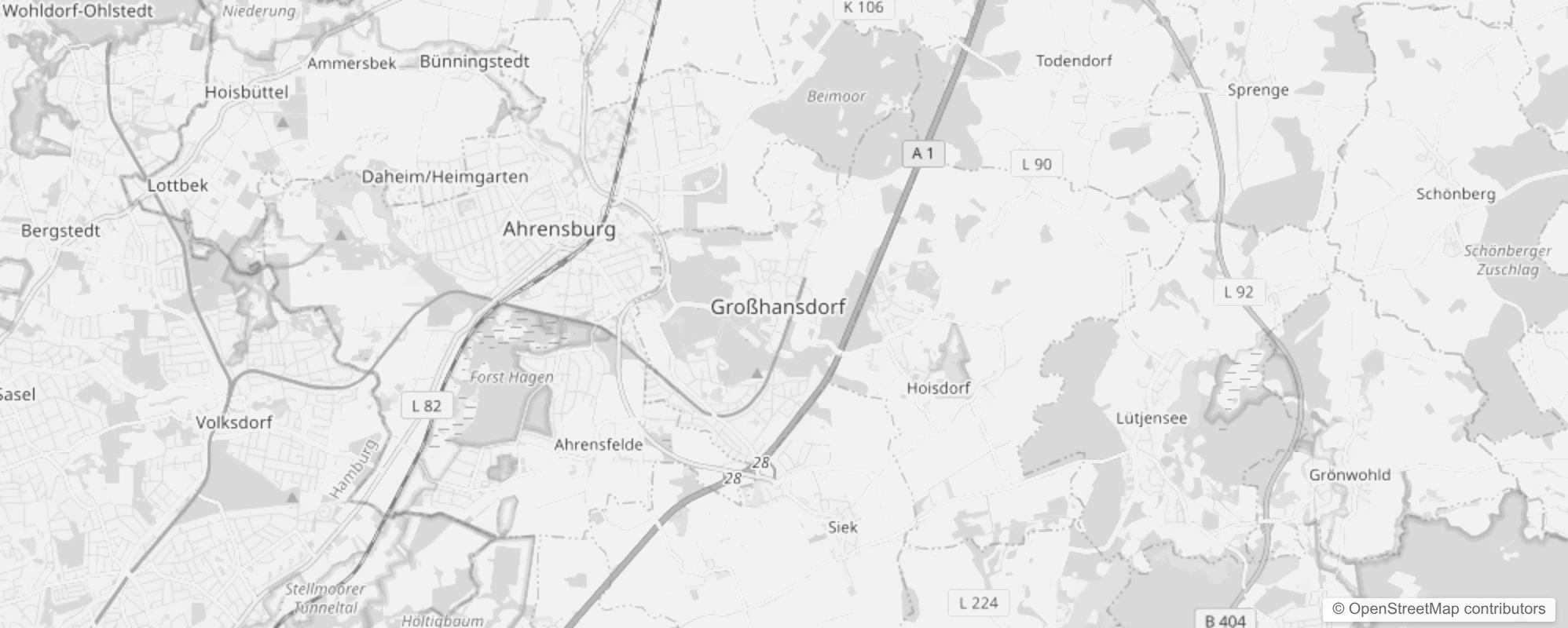 Bild von Stadtteile in Großhansdorf