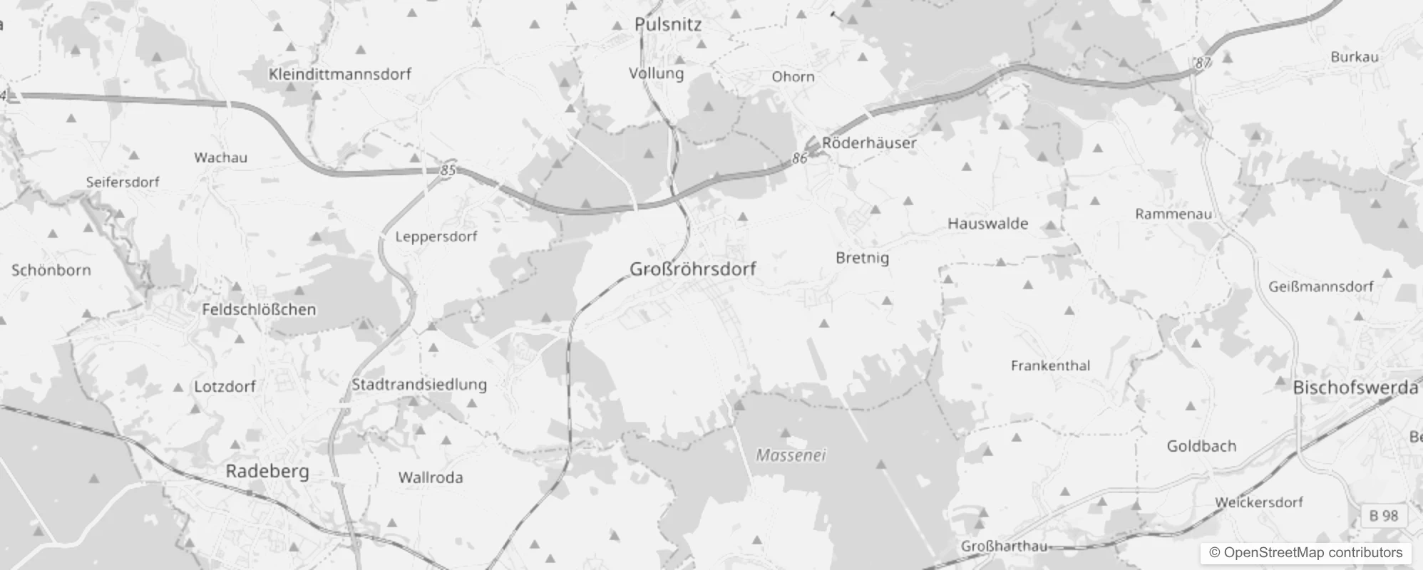 Bild von Stadtteile in Großröhrsdorf