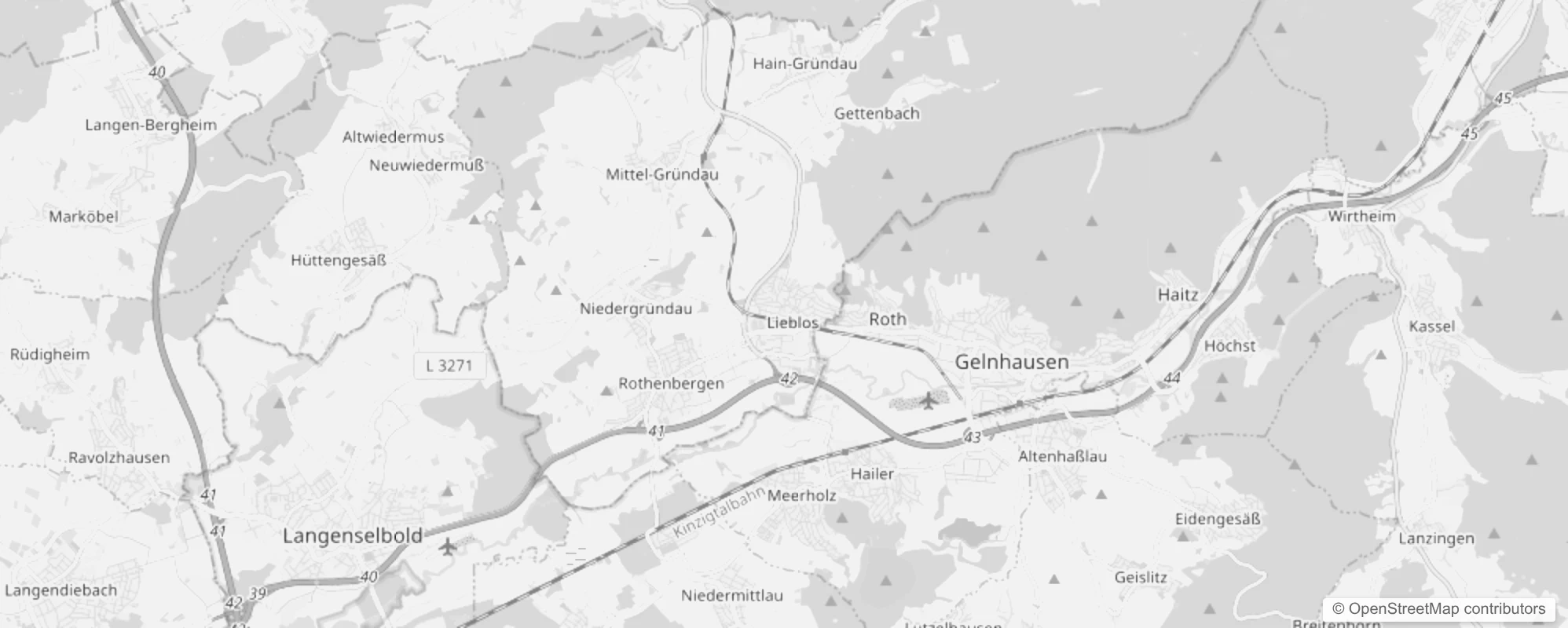 Bild von Stadtteile in Gründau