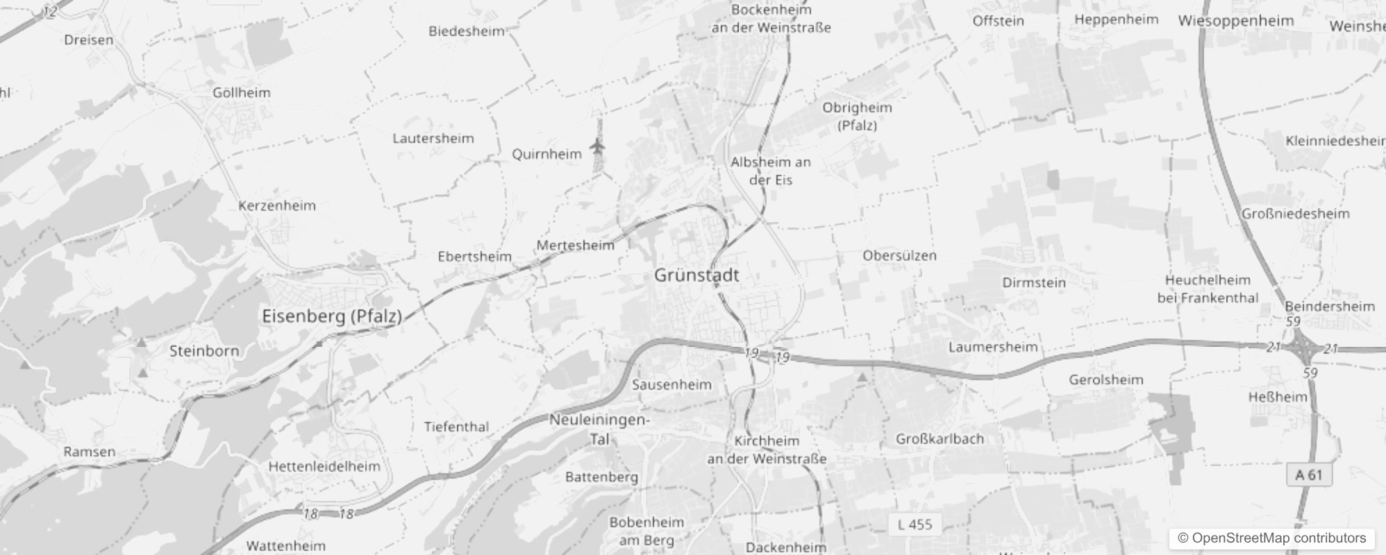 Bild von Stadtteile in Grünstadt
