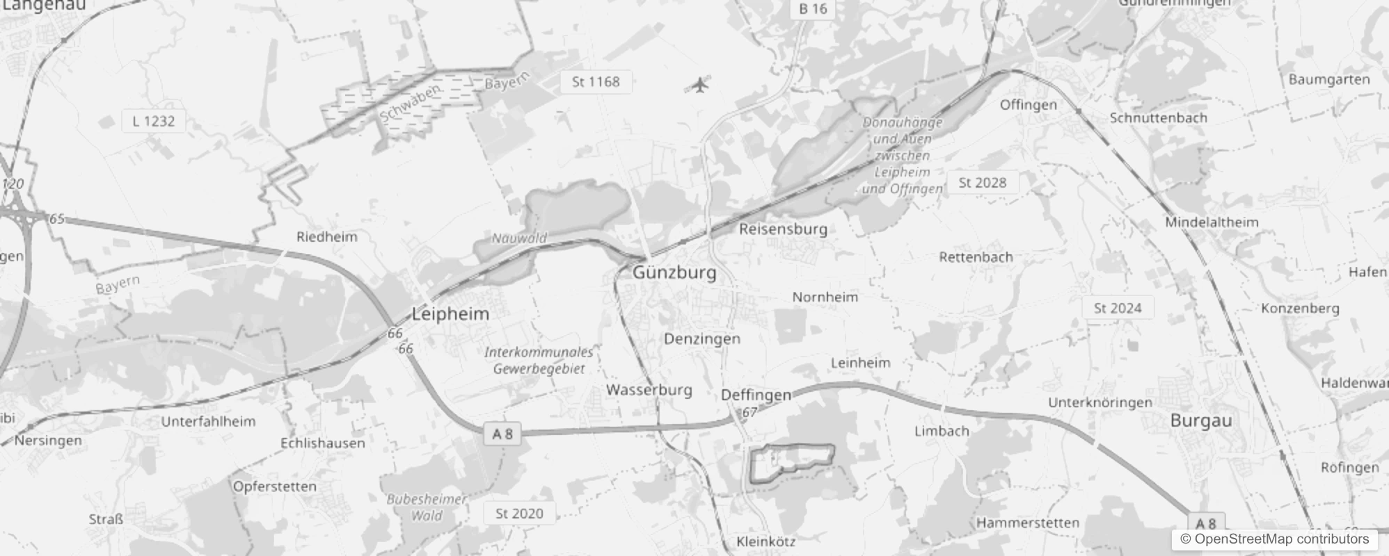 Bild von Stadtteile in Günzburg