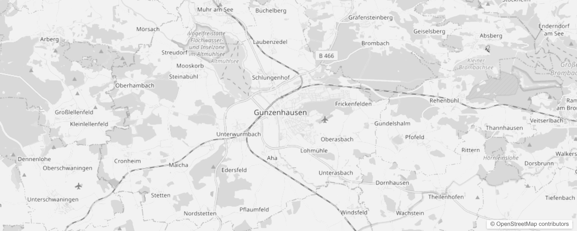 Bild von Stadtteile in Gunzenhausen