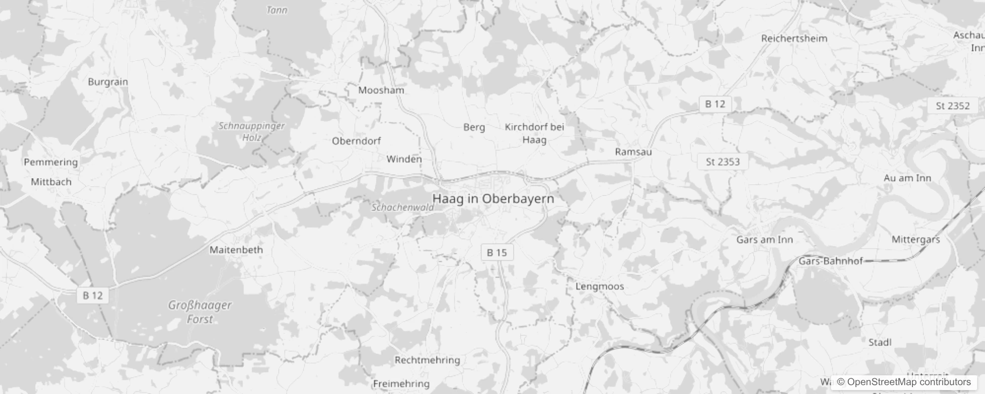 Bild von Stadtteile in Haag in Oberbayern