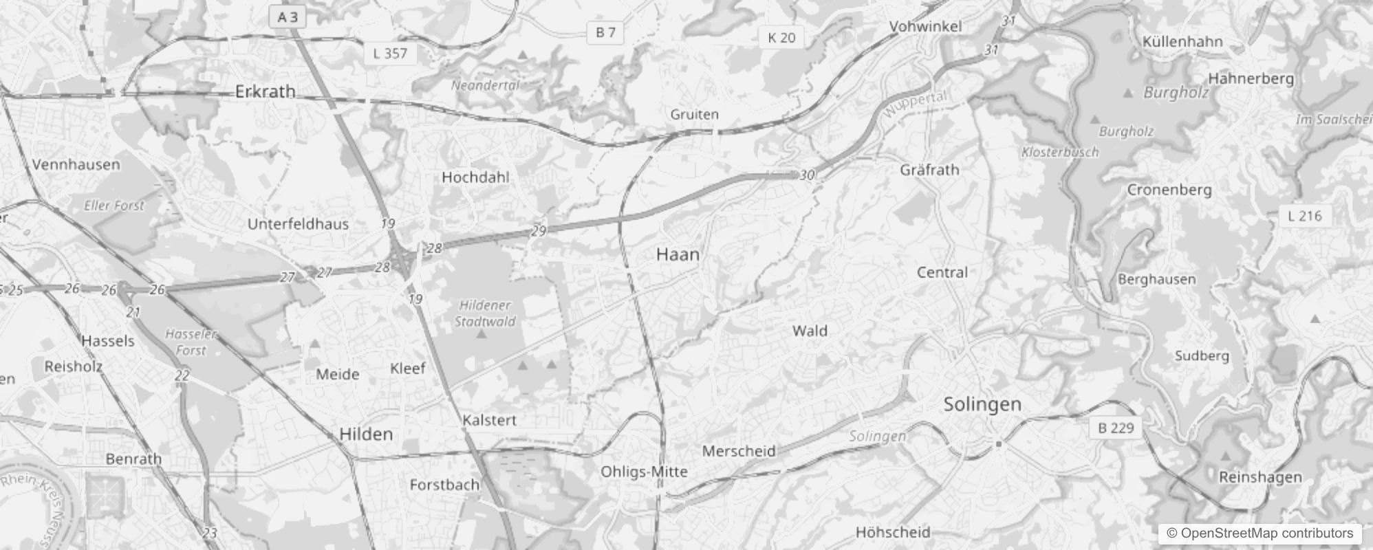 Bild von Stadtteile in Haan