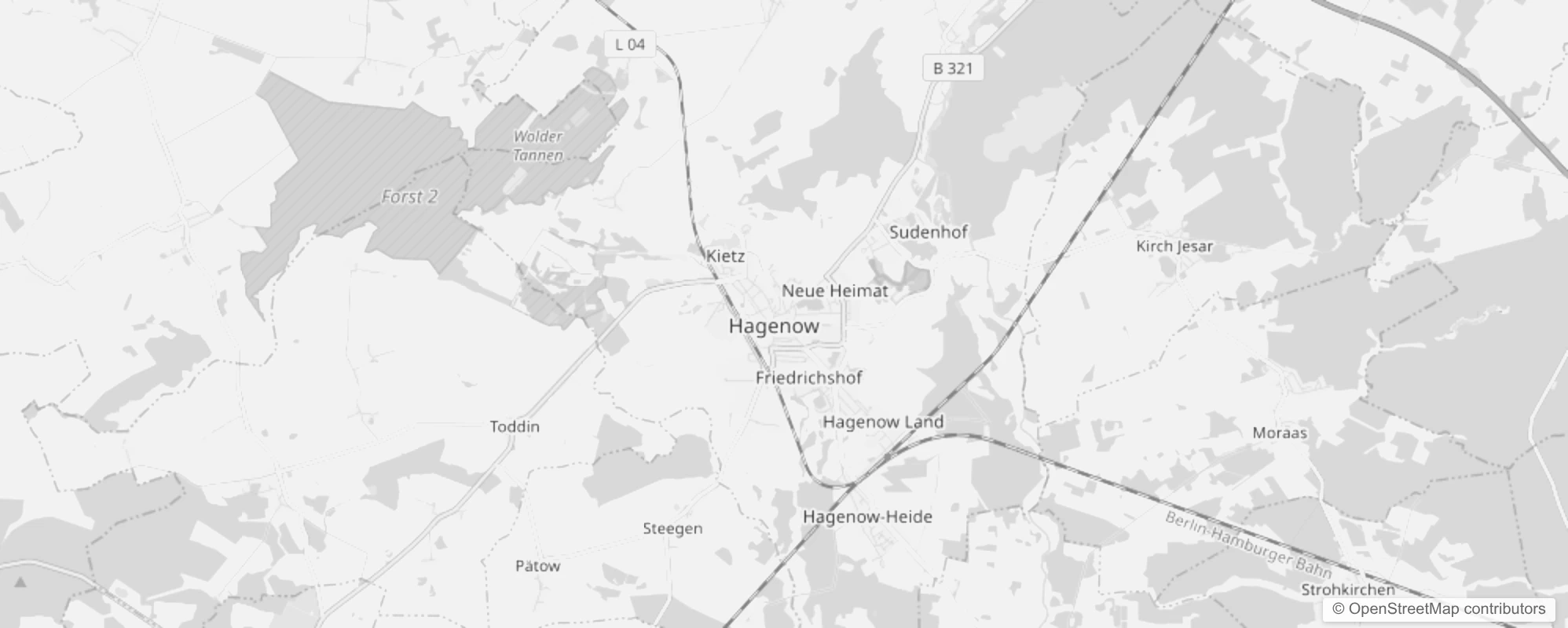 Bild von Stadtteile in Hagenow