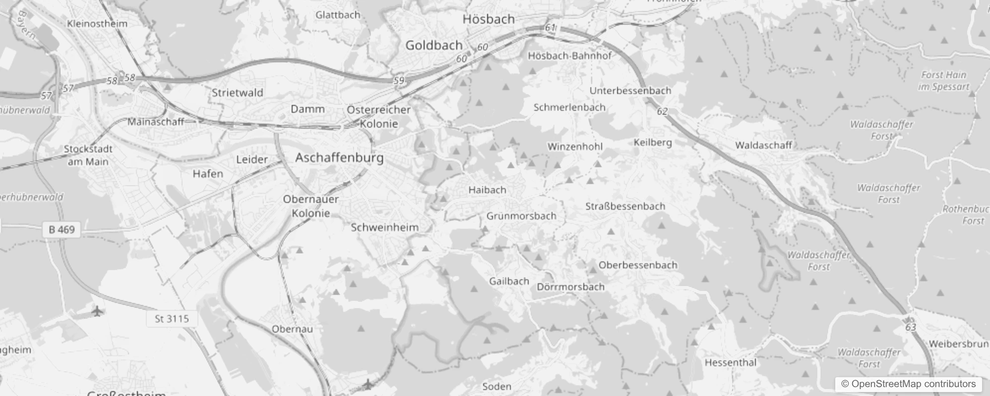 Bild von Stadtteile in Haibach