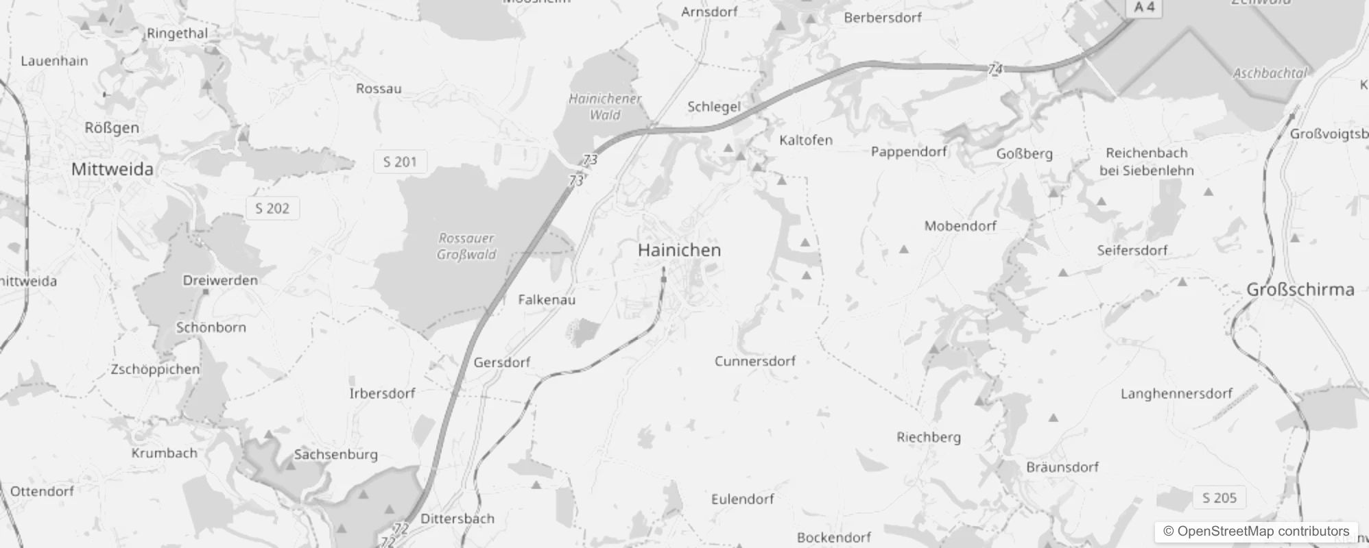 Bild von Stadtteile in Hainichen