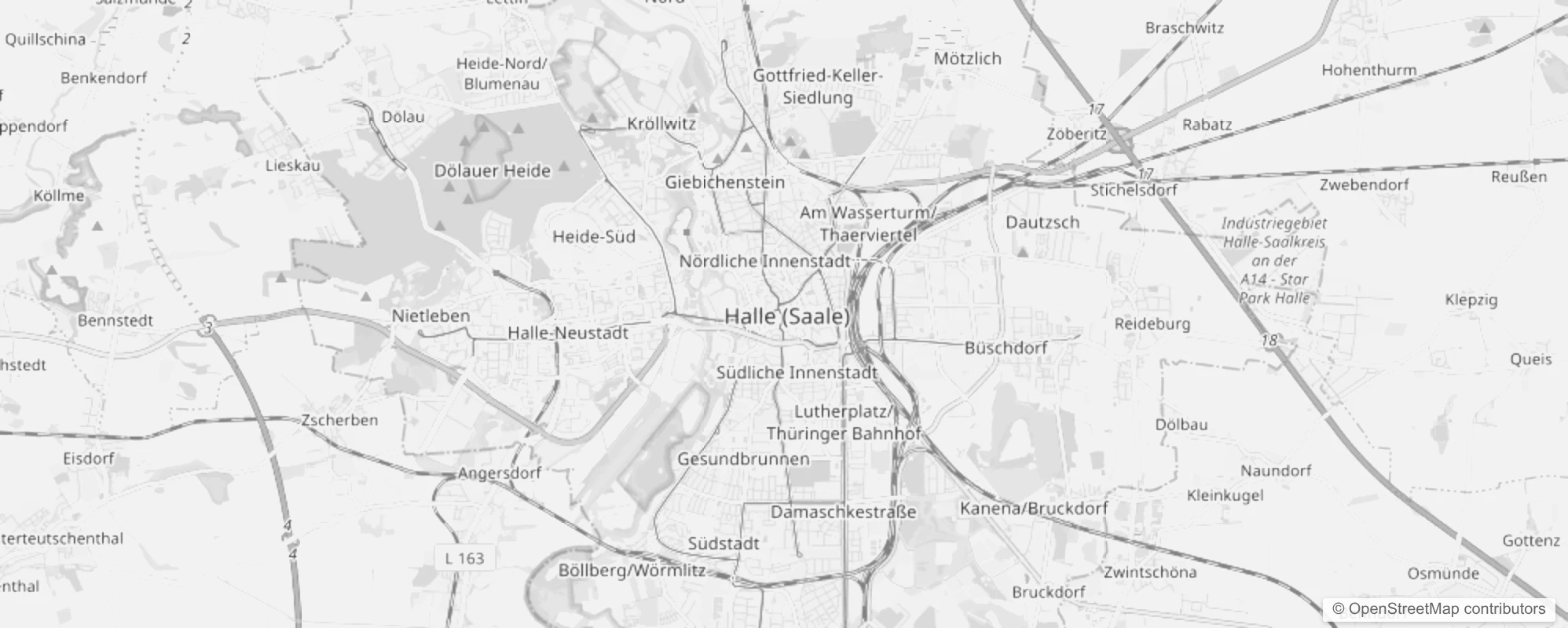 Bild von Stadtteile in Halle (Saale)