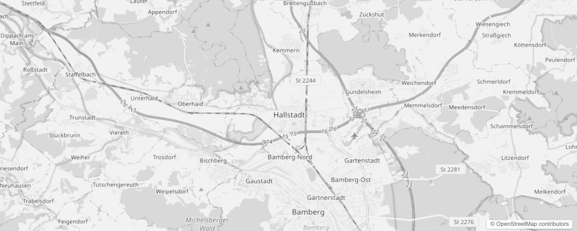 Bild von Stadtteile in Hallstadt