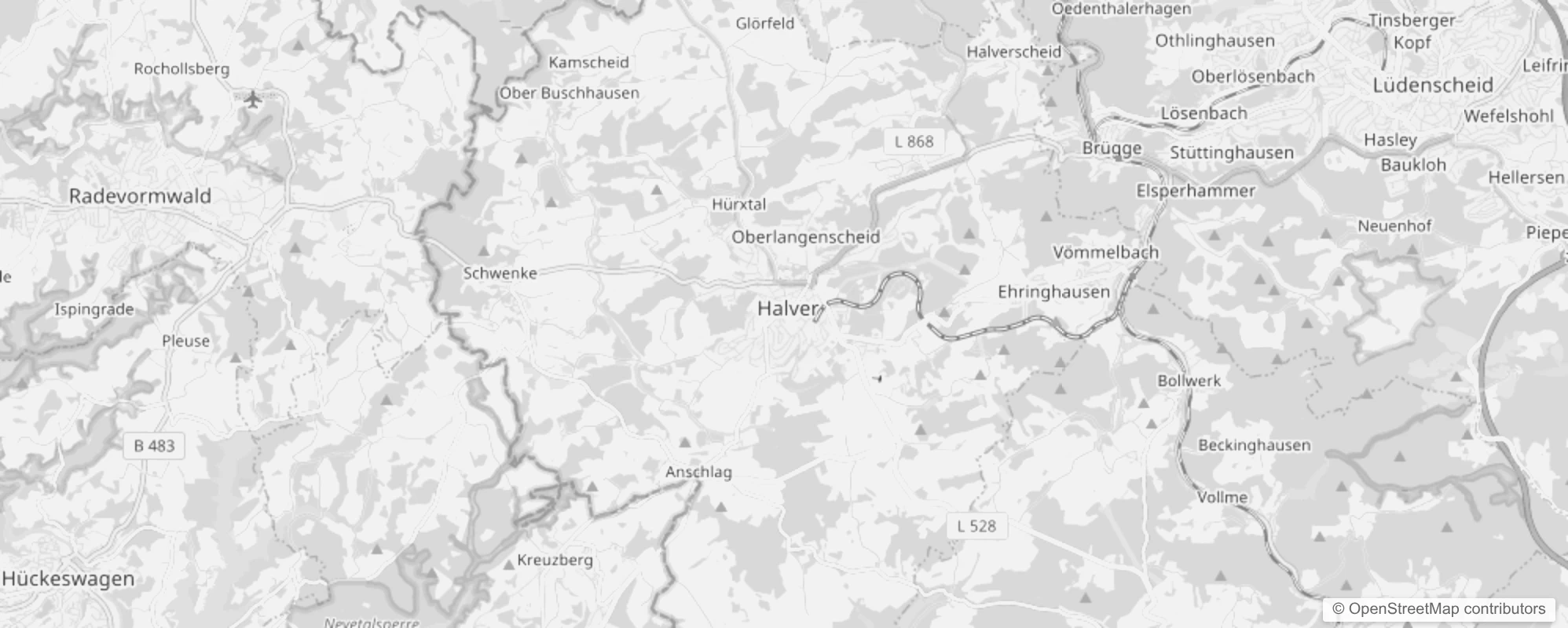 Bild von Stadtteile in Halver