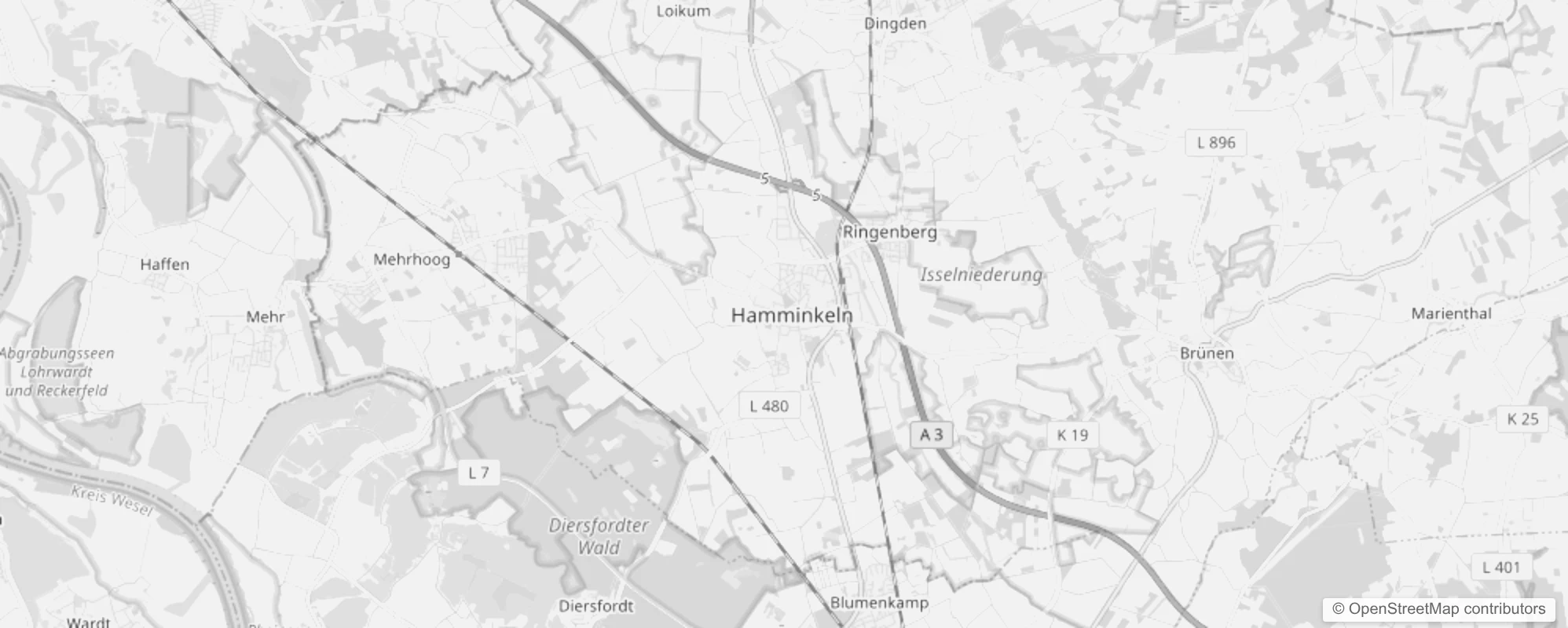 Bild von Stadtteile in Hamminkeln