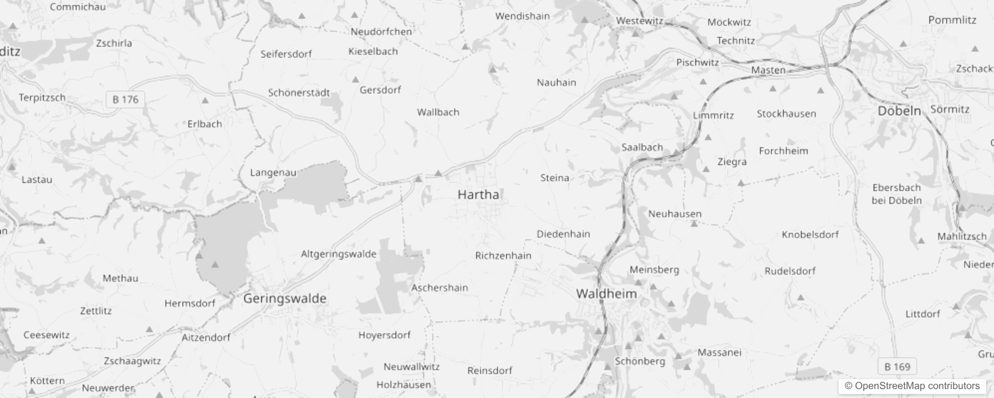 Bild von Stadtteile in Hartha