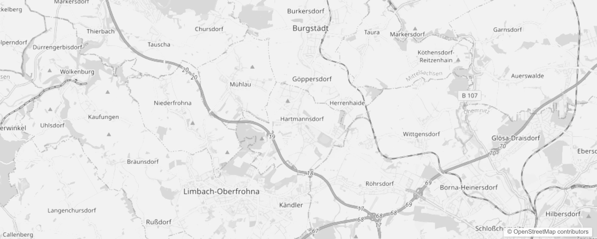 Bild von Stadtteile in Hartmannsdorf