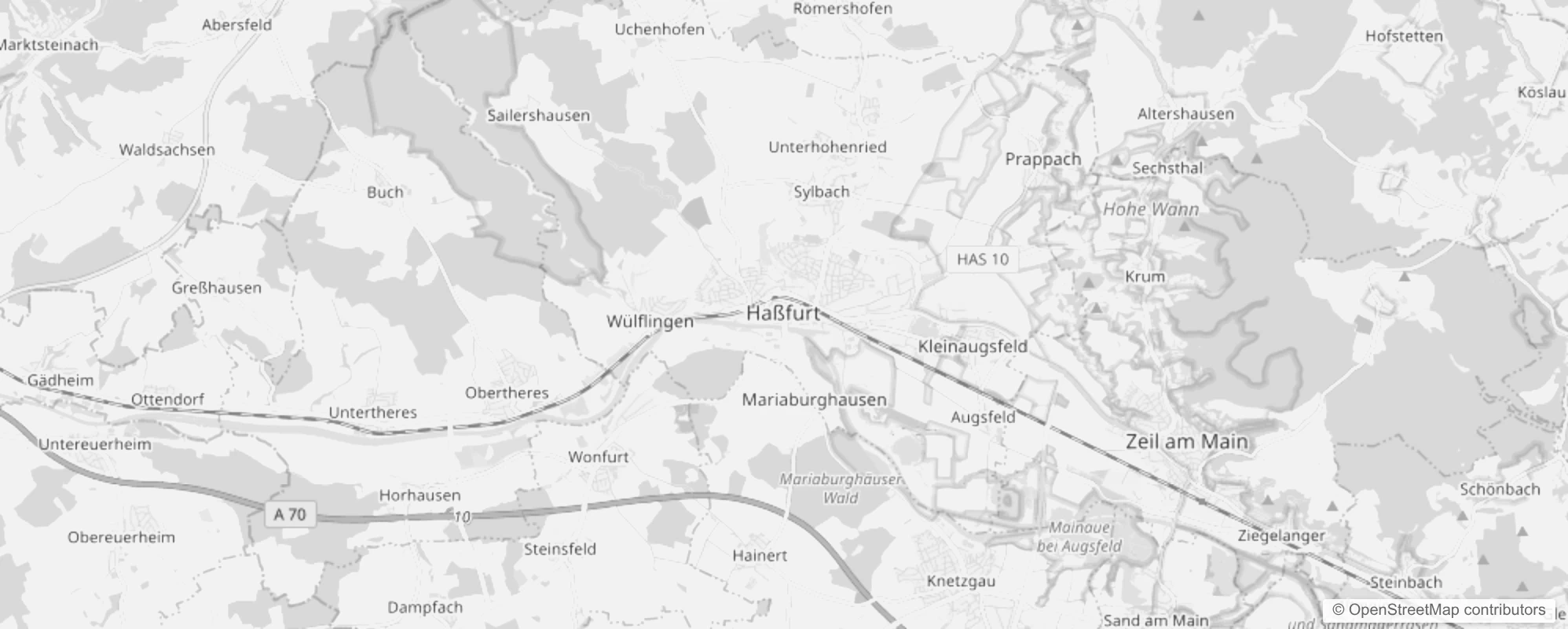 Bild von Stadtteile in Haßfurt