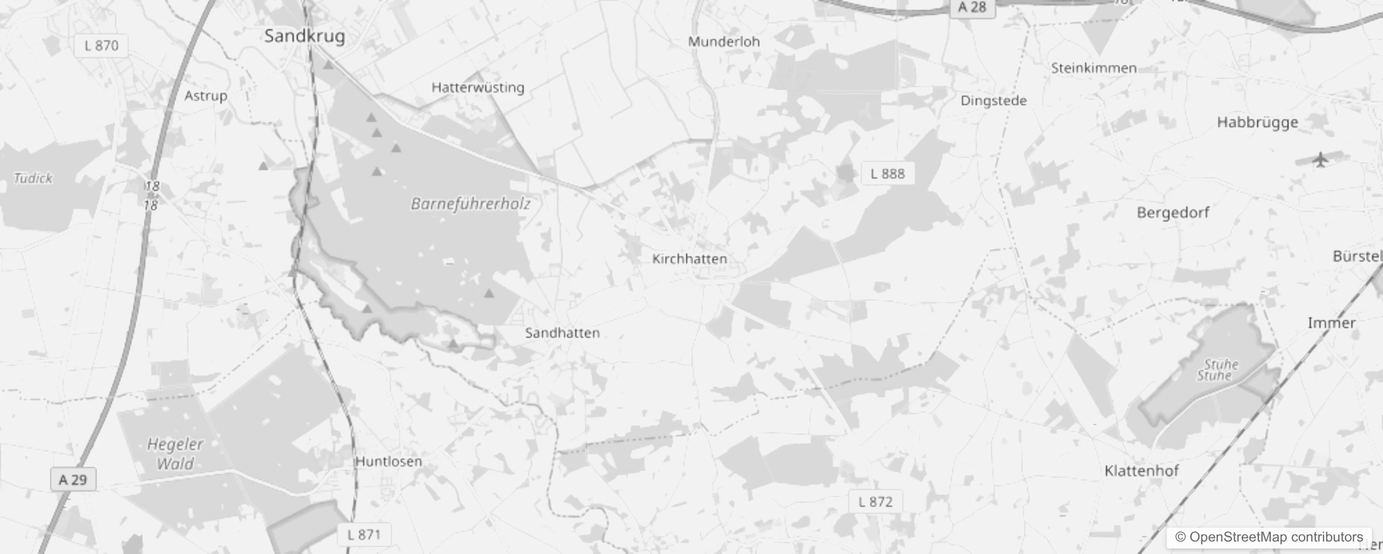 Bild von Stadtteile in Hatten