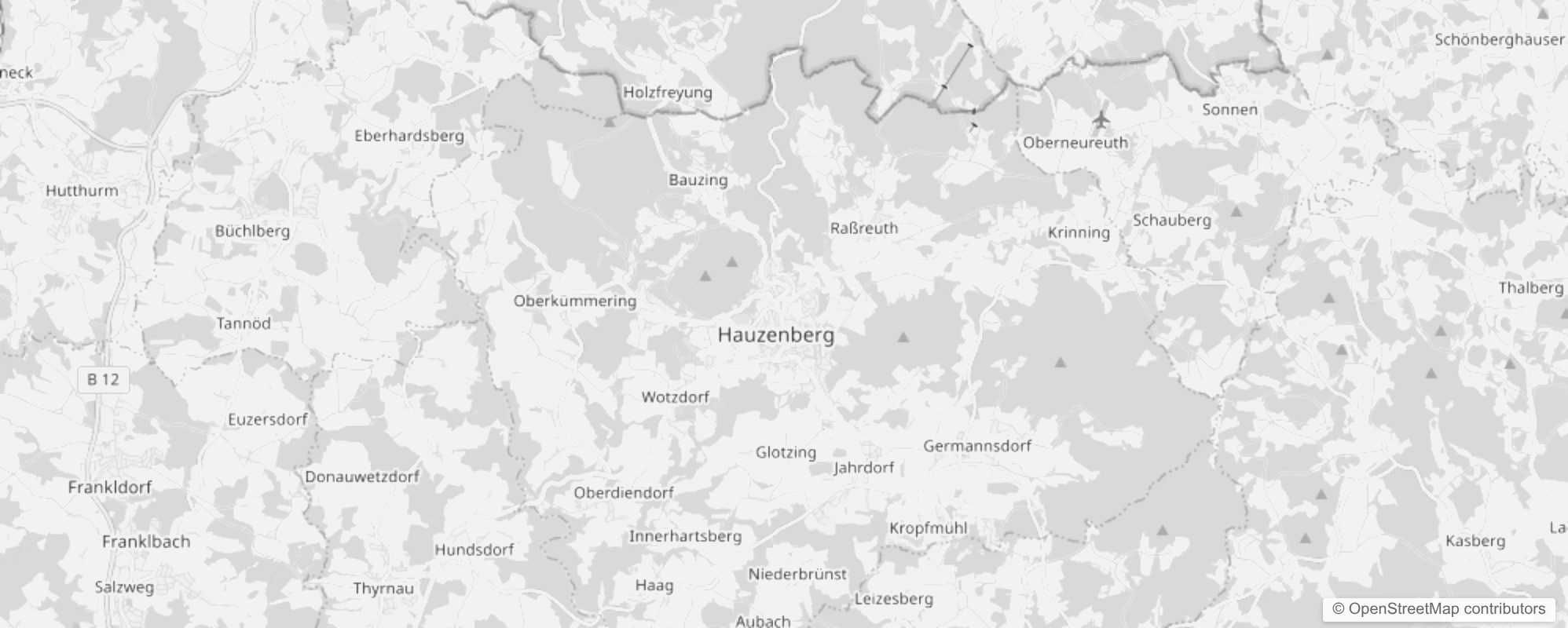 Bild von Stadtteile in Hauzenberg