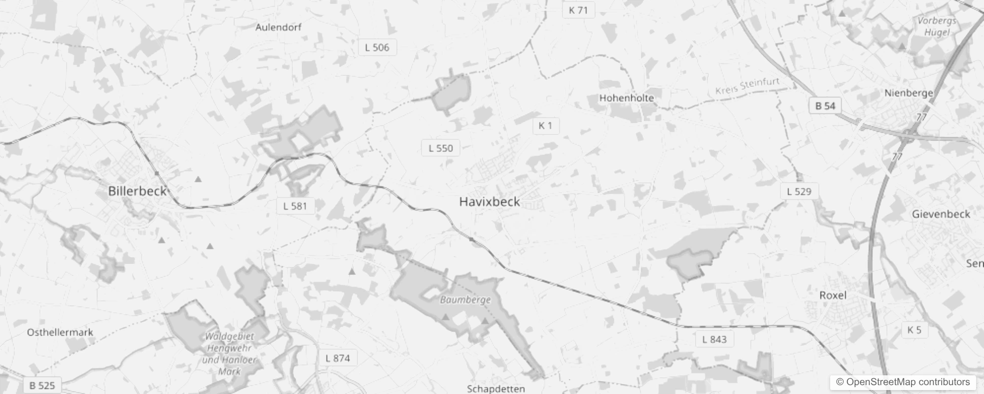 Bild von Stadtteile in Havixbeck