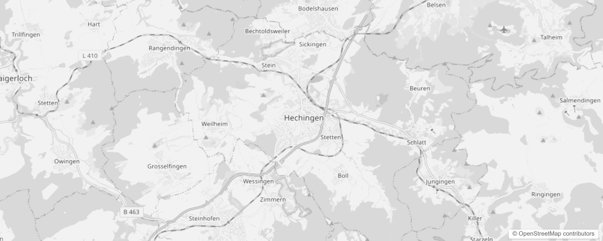 Bild von Stadtteile in Hechingen