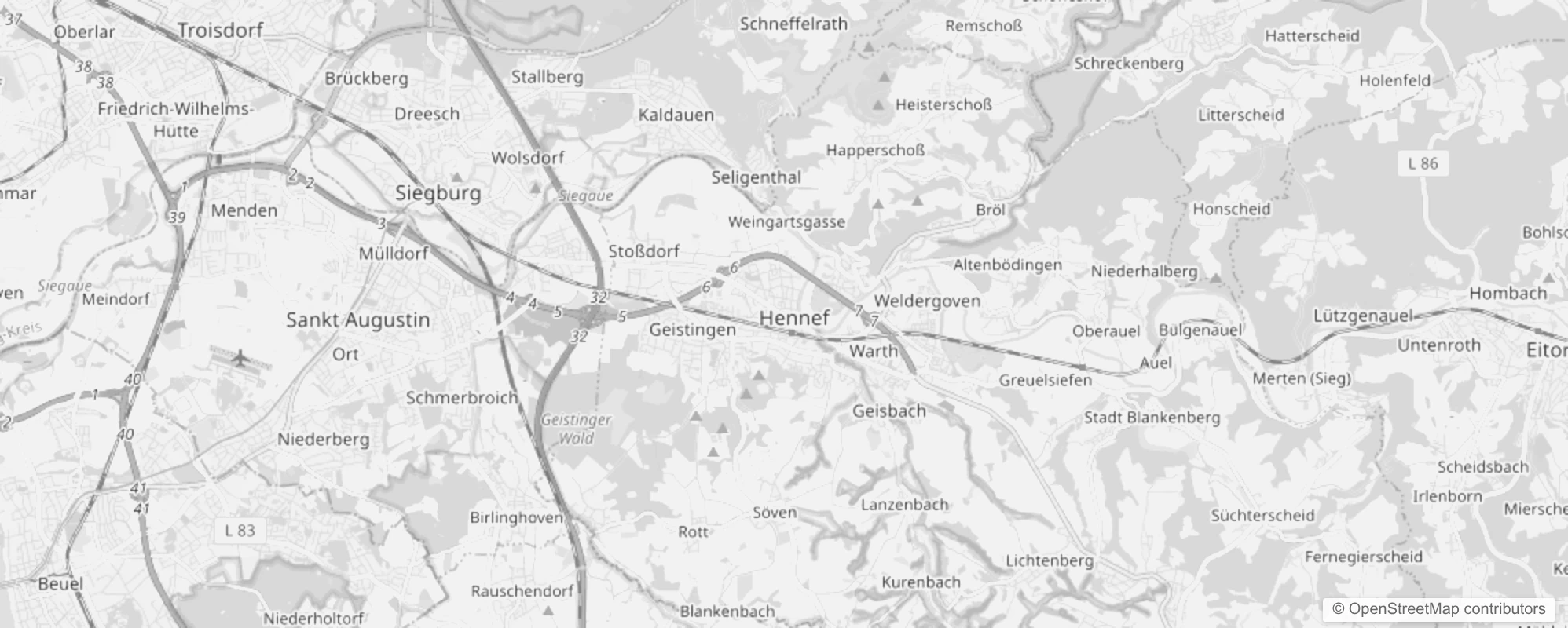 Bild von Stadtteile in Hennef (Sieg)