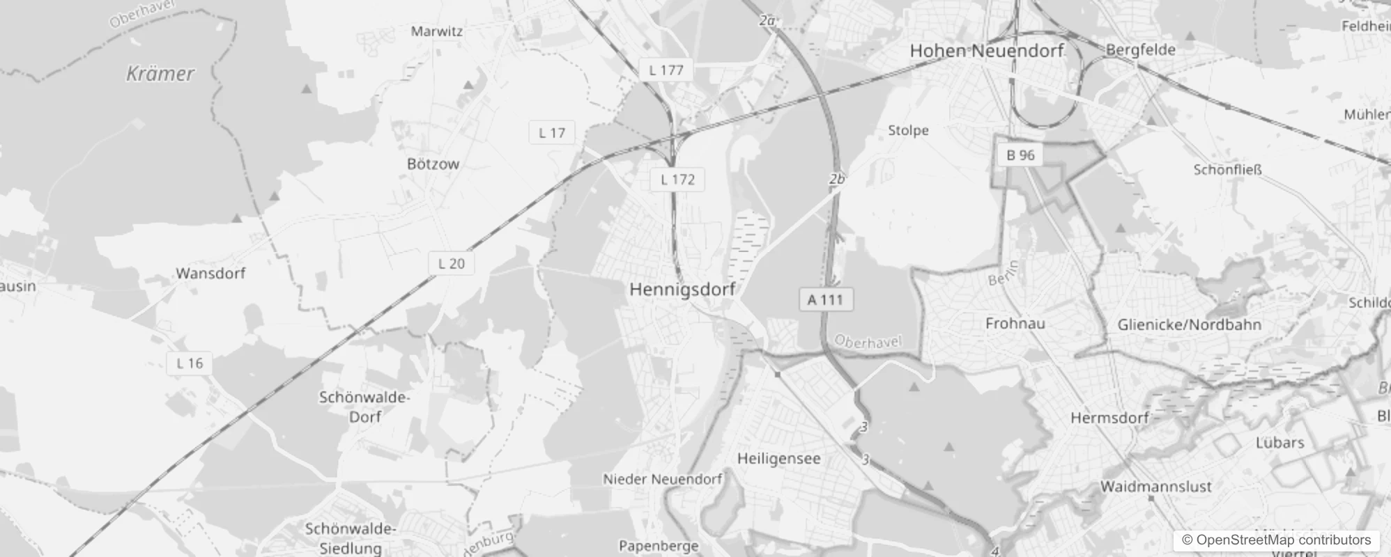 Bild von Stadtteile in Hennigsdorf