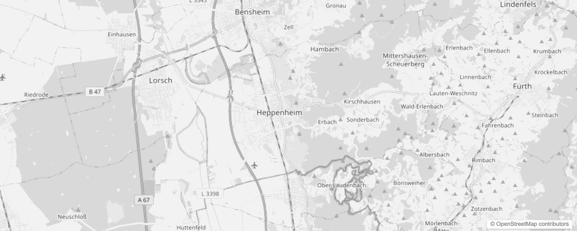 Bild von Stadtteile in Heppenheim (Bergstraße)