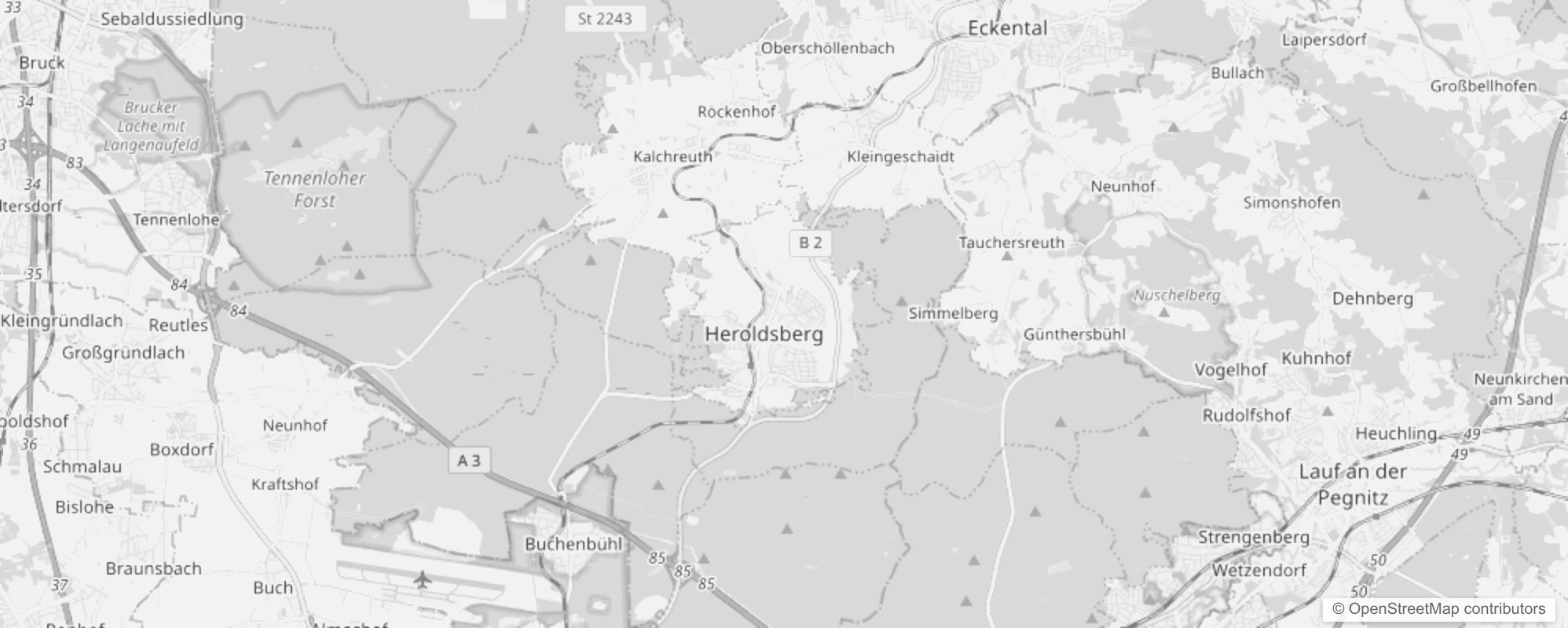 Bild von Stadtteile in Heroldsberg