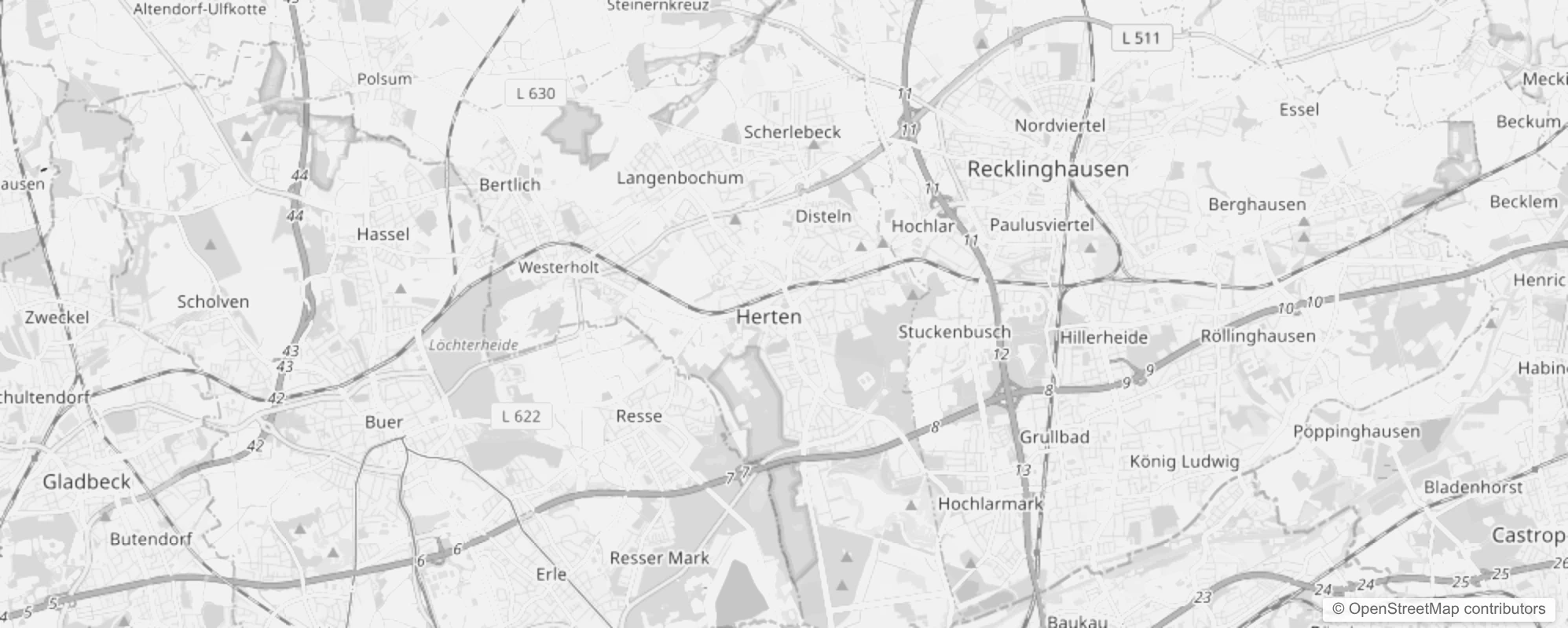 Bild von Stadtteile in Herten