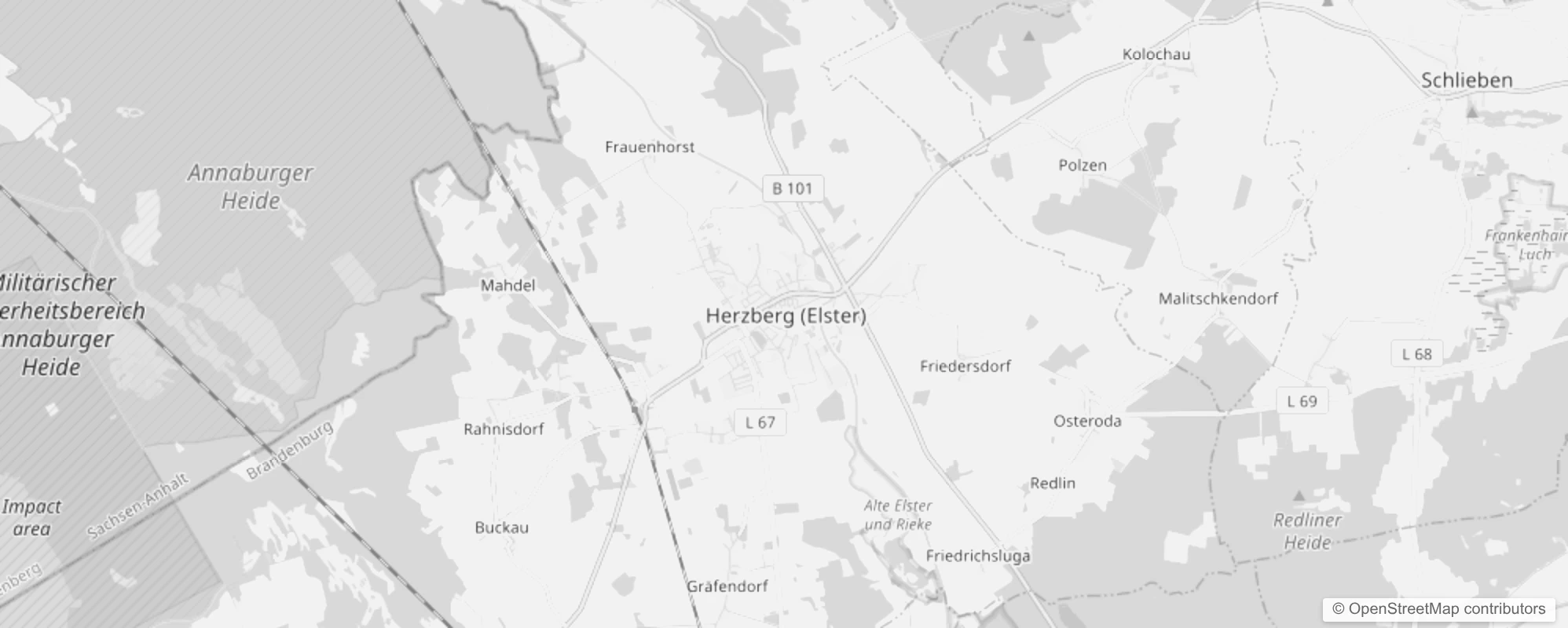 Bild von Stadtteile in Herzberg (Elster)