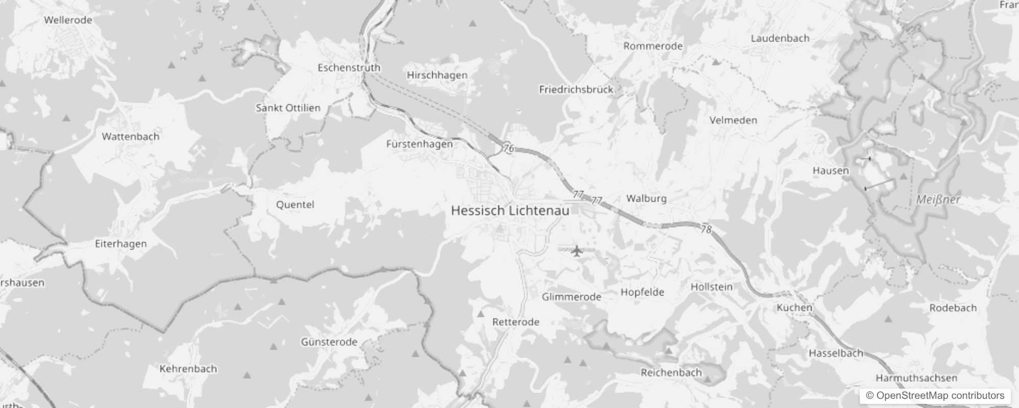 Bild von Stadtteile in Hessisch Lichtenau