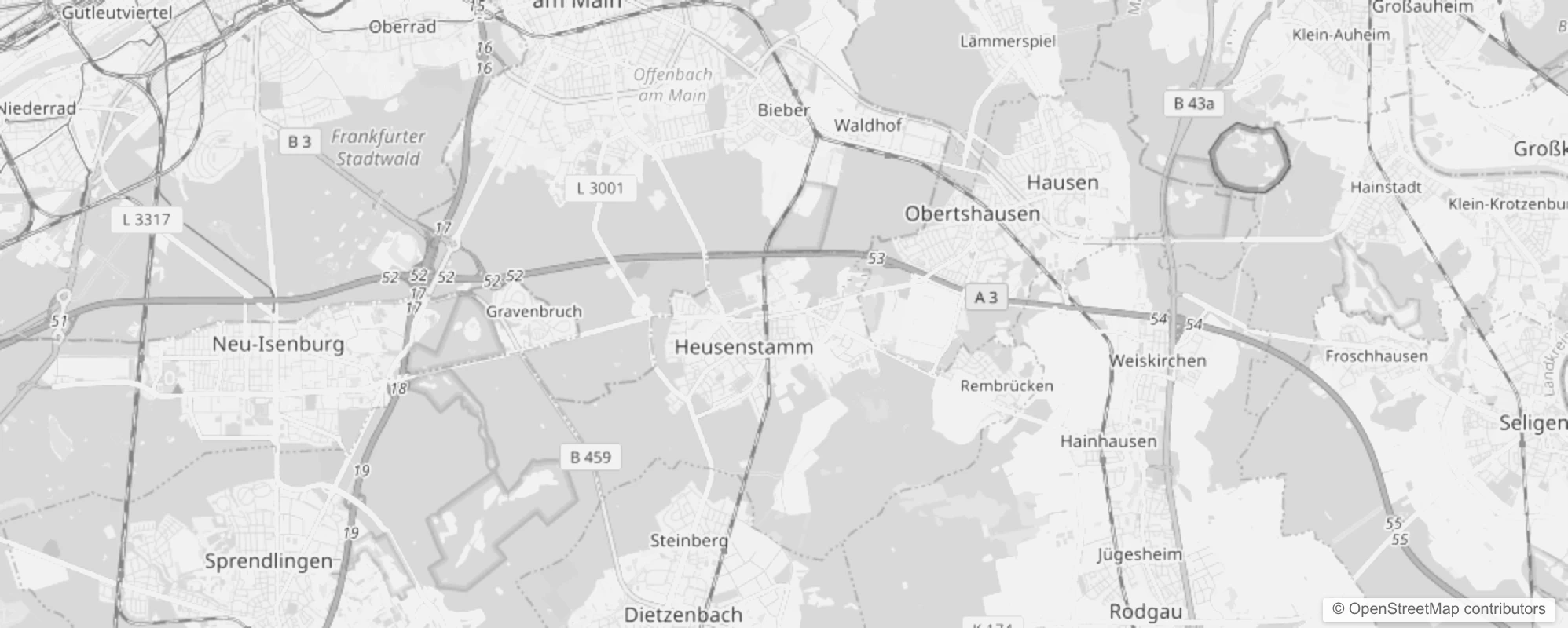 Bild von Stadtteile in Heusenstamm