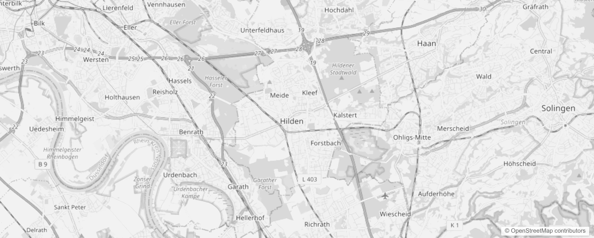 Bild von Stadtteile in Hilden