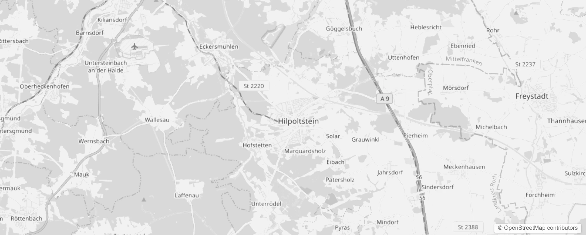 Bild von Stadtteile in Hilpoltstein