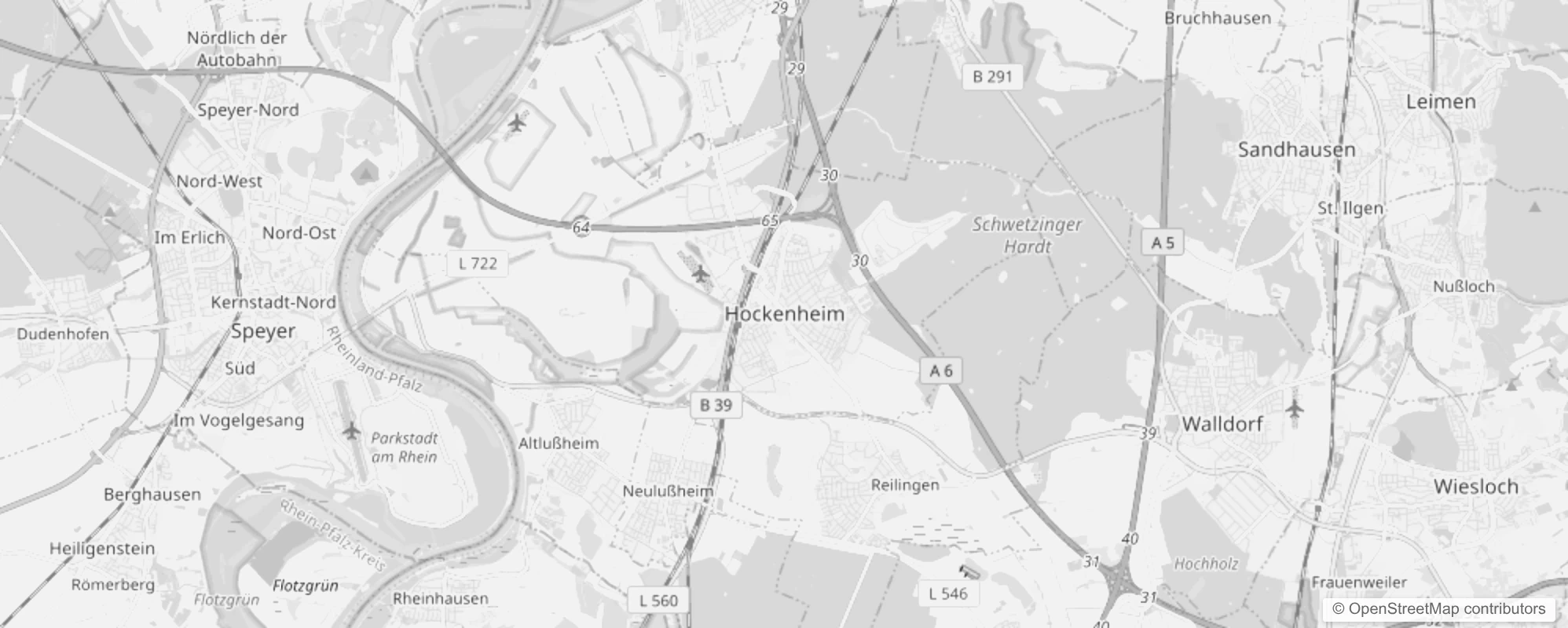 Bild von Stadtteile in Hockenheim