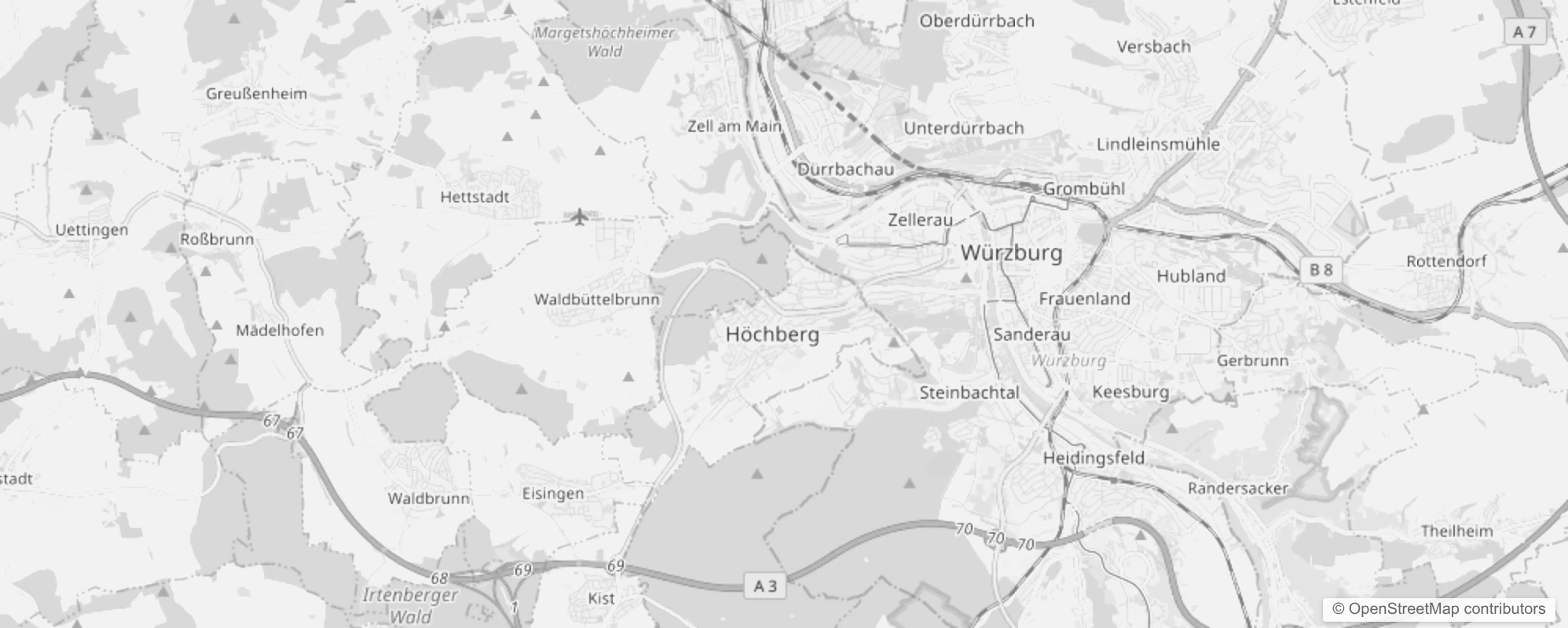 Bild von Stadtteile in Höchberg