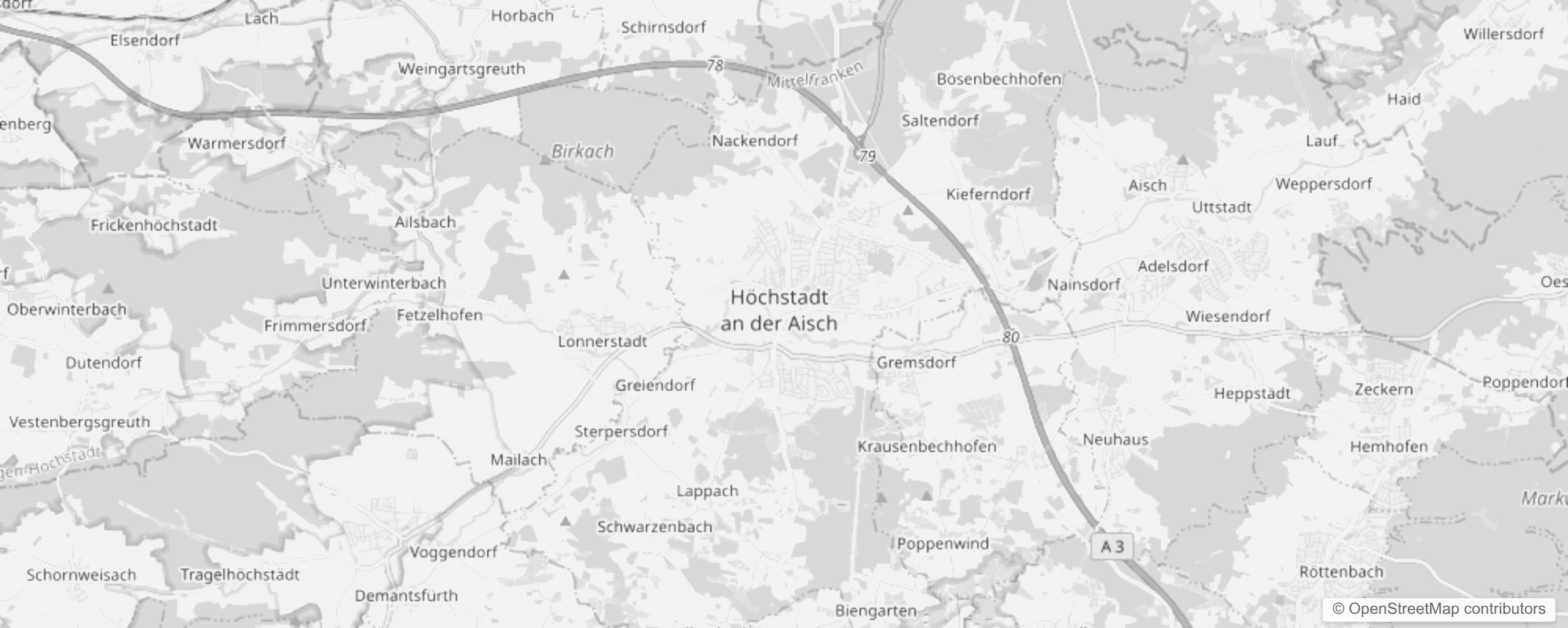 Bild von Stadtteile in Höchstadt an der Aisch