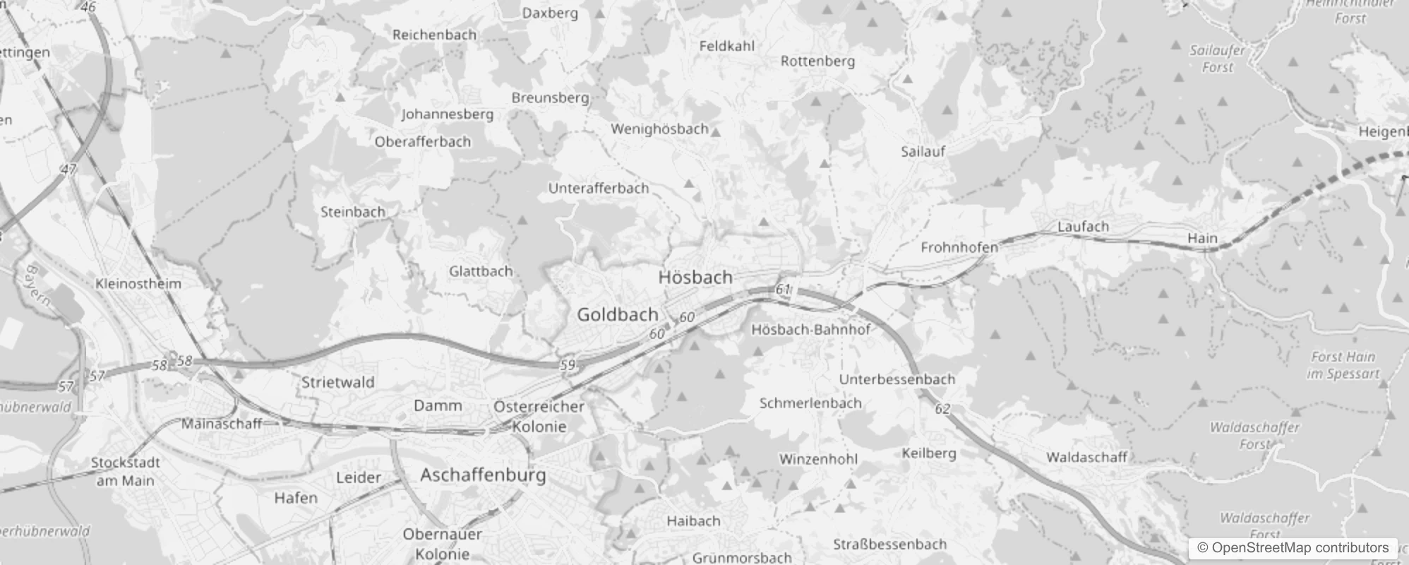 Bild von Stadtteile in Hösbach