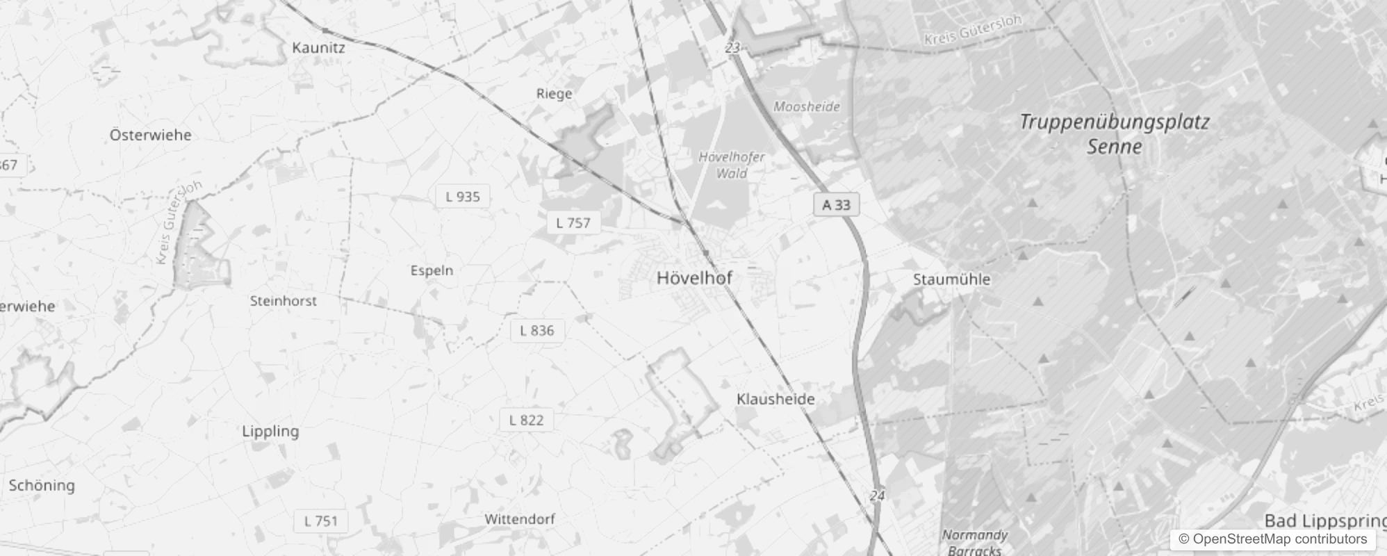 Bild von Stadtteile in Hövelhof