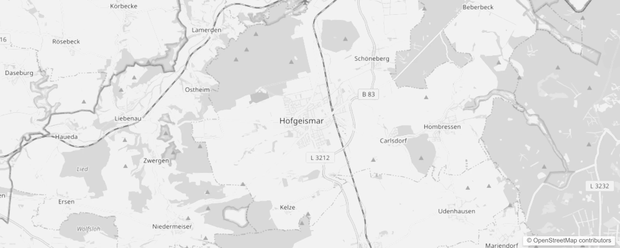 Bild von Stadtteile in Hofgeismar