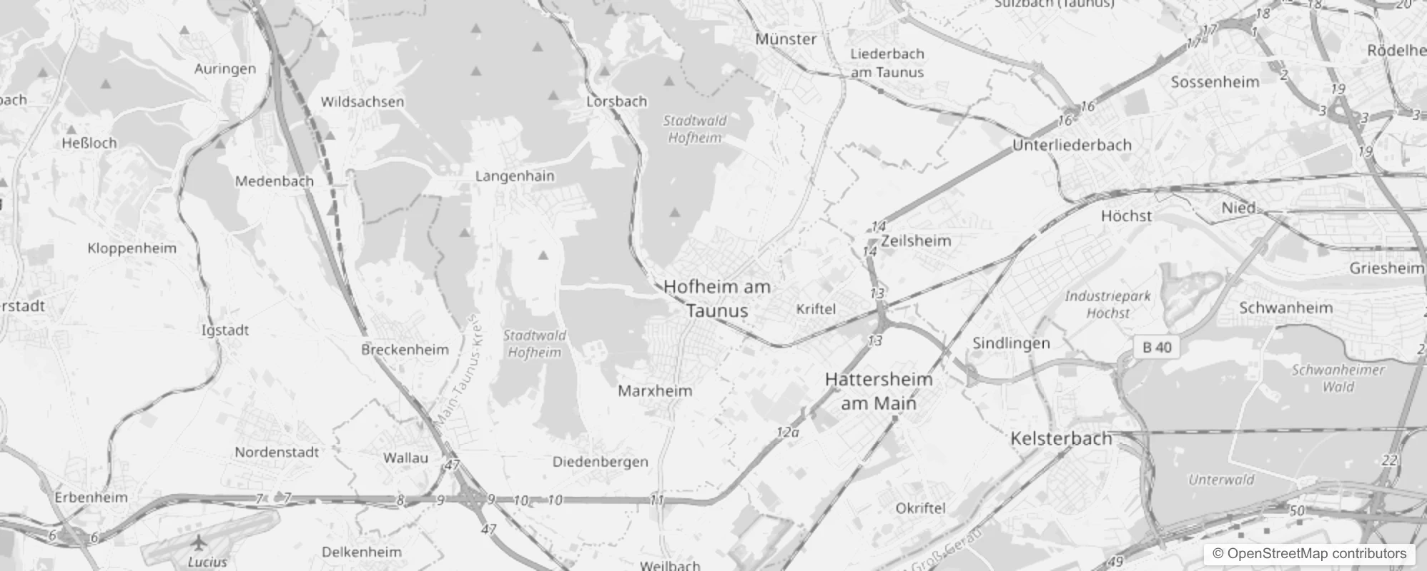 Bild von Stadtteile in Hofheim am Taunus