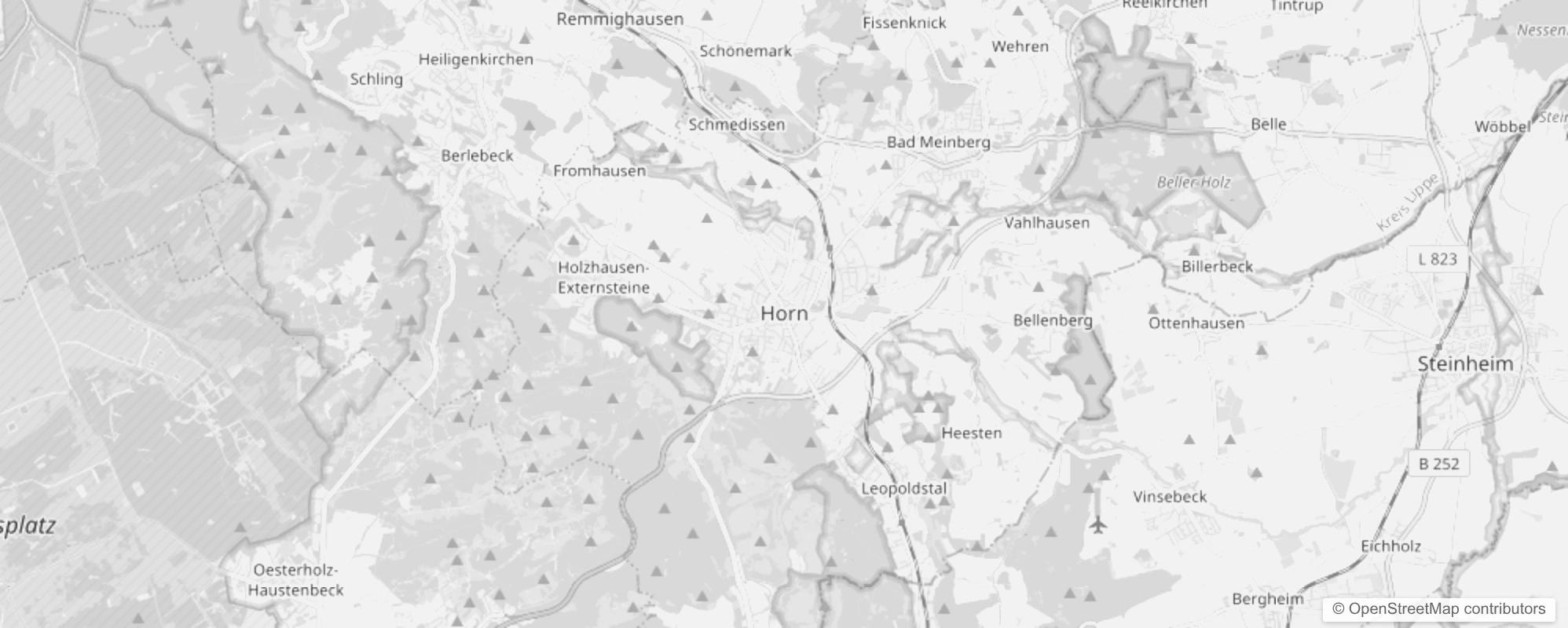 Bild von Stadtteile in Horn-Bad Meinberg