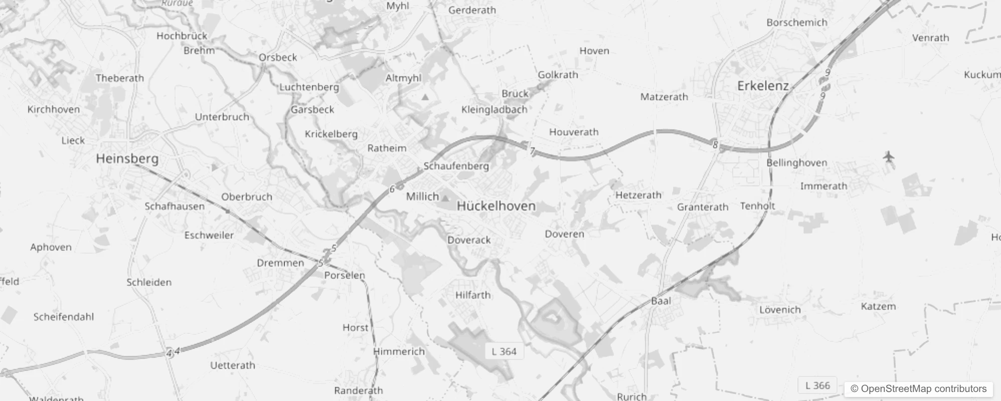 Bild von Stadtteile in Hückelhoven