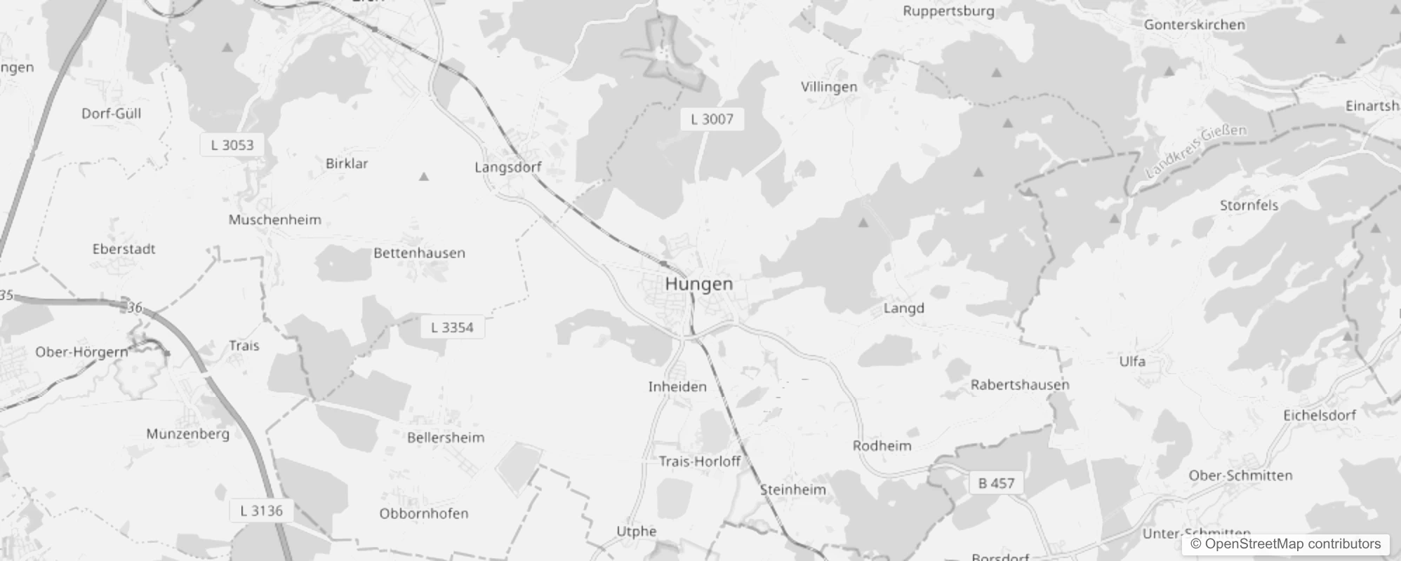 Bild von Stadtteile in Hungen