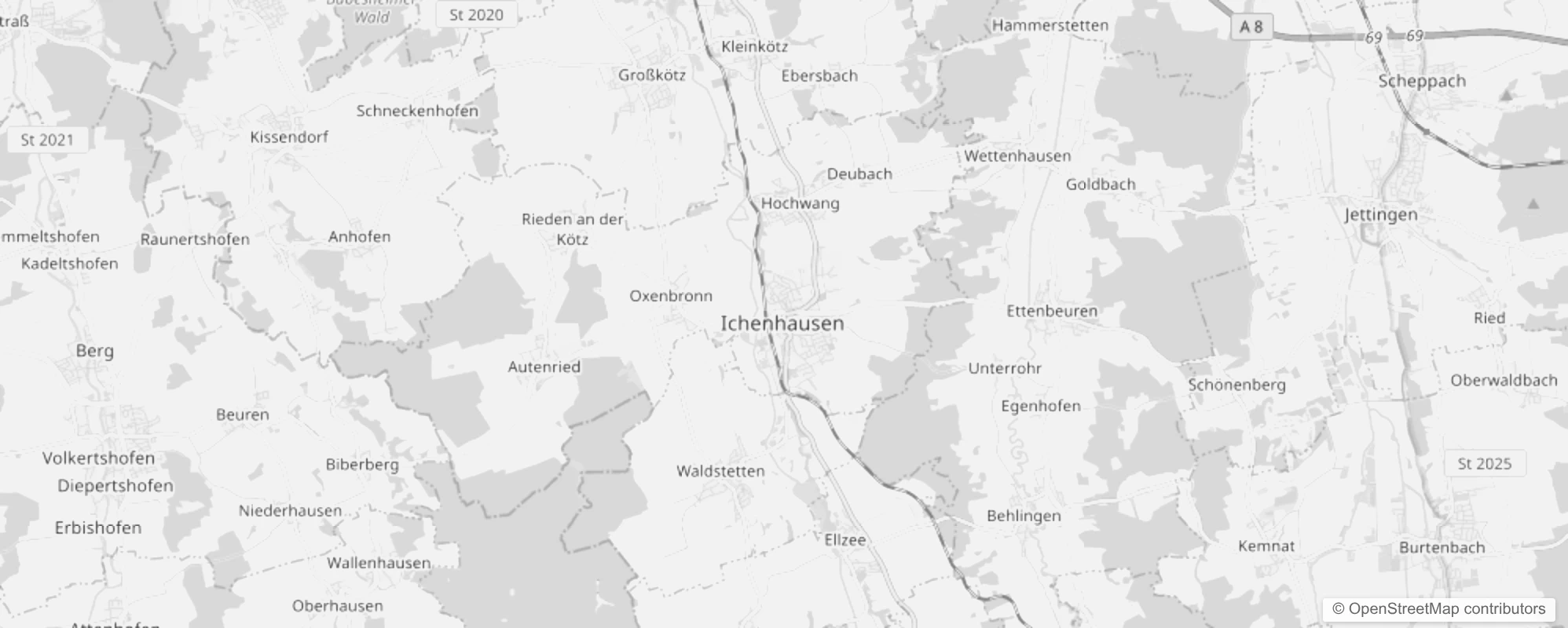 Bild von Stadtteile in Ichenhausen