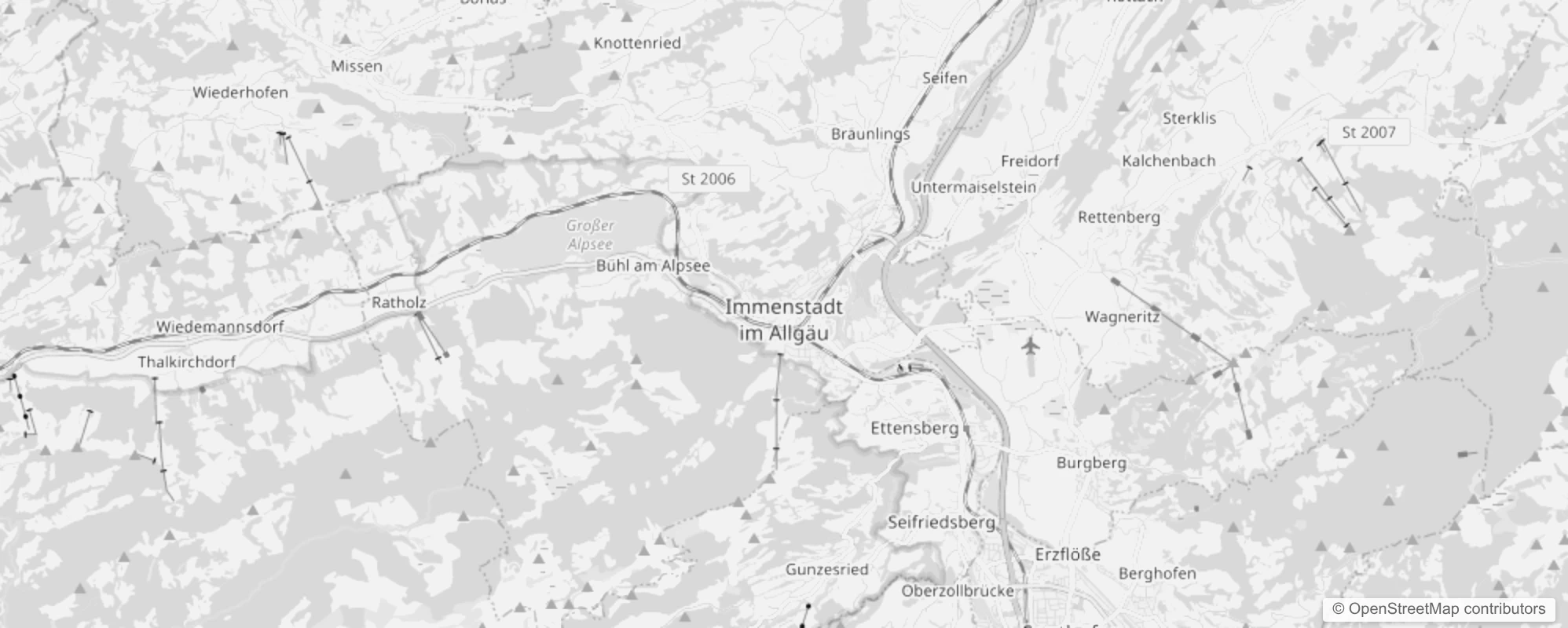 Bild von Stadtteile in Immenstadt i. Allgäu