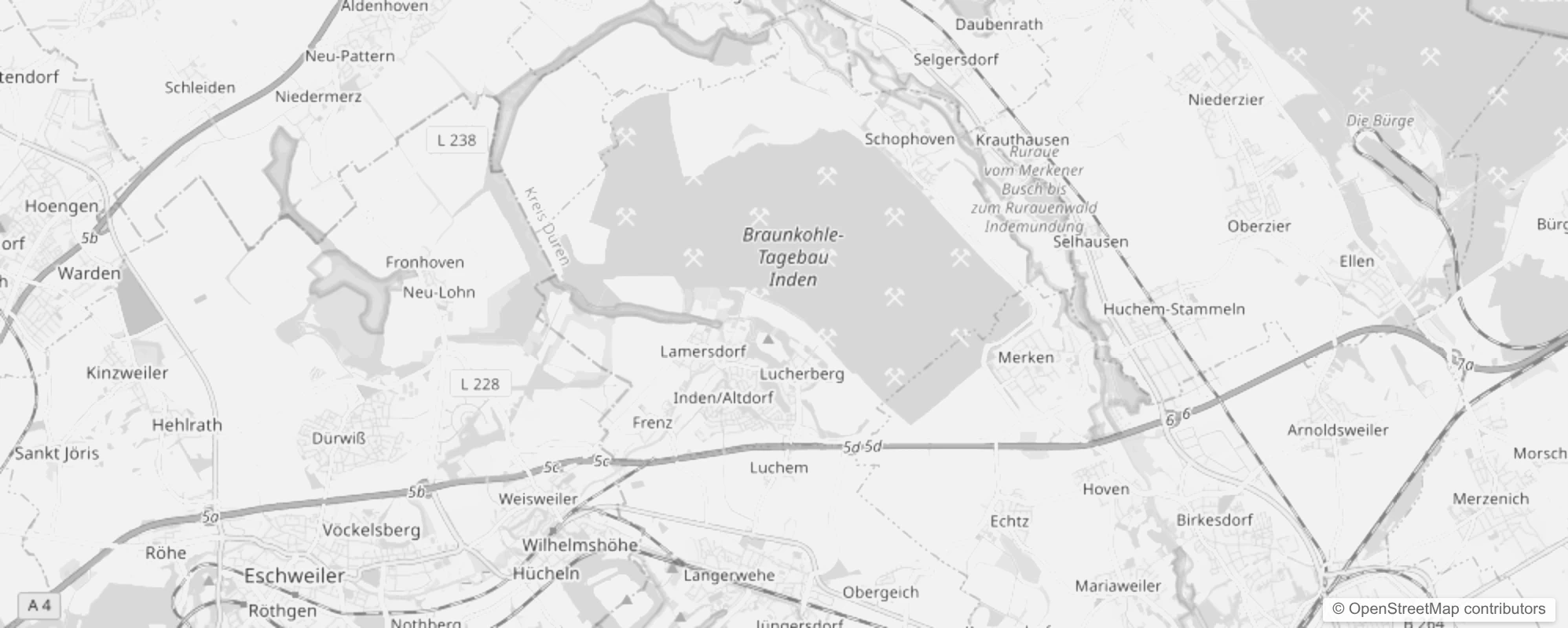 Bild von Stadtteile in Inden