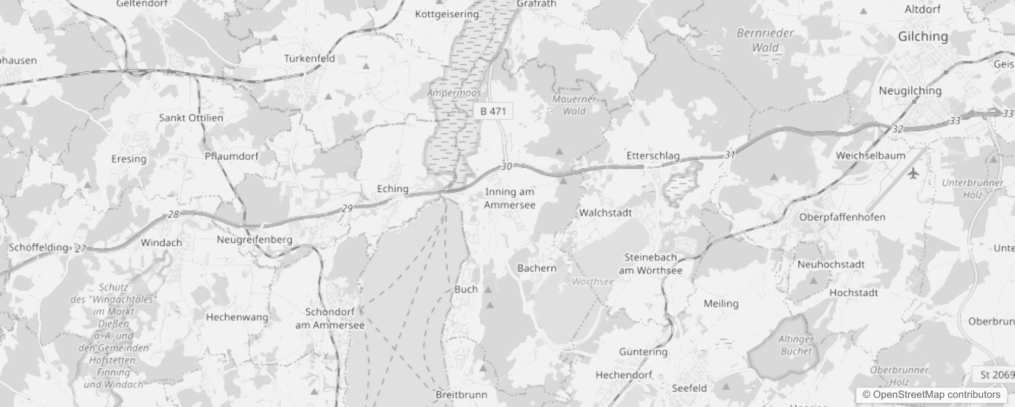Bild von Stadtteile in Inning a. Ammersee